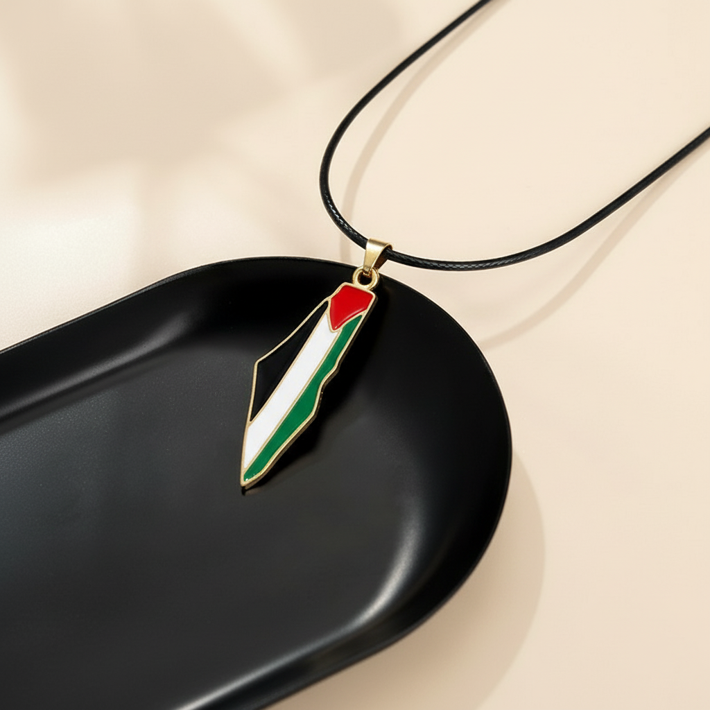 Palestinian Flag | Necklace