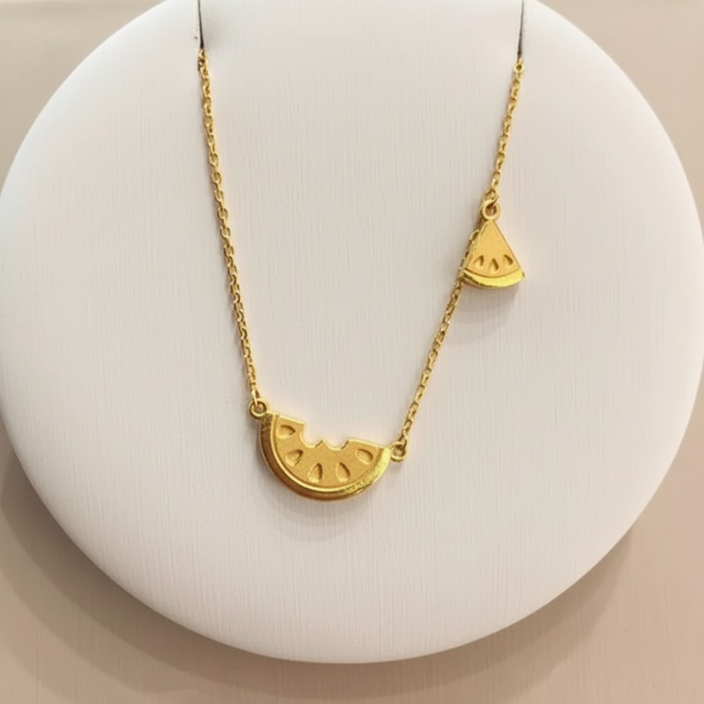 Gold Watermelon | Necklace