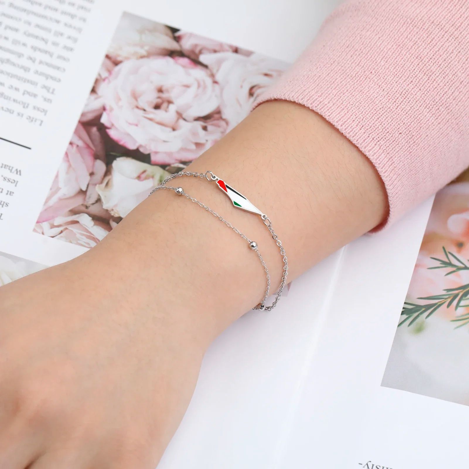 Elegant Palestine Flag | Bracelets