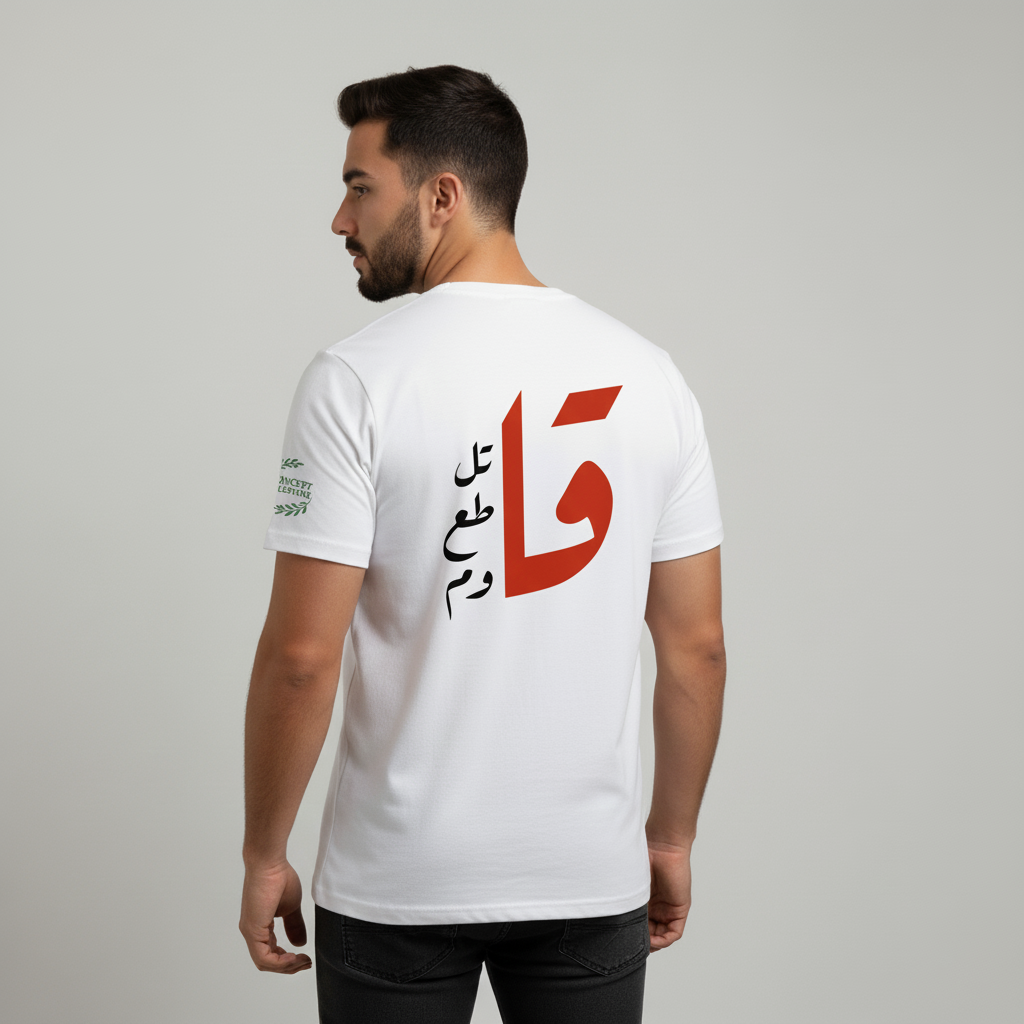 Fight Boycott Resist White | T-shirt