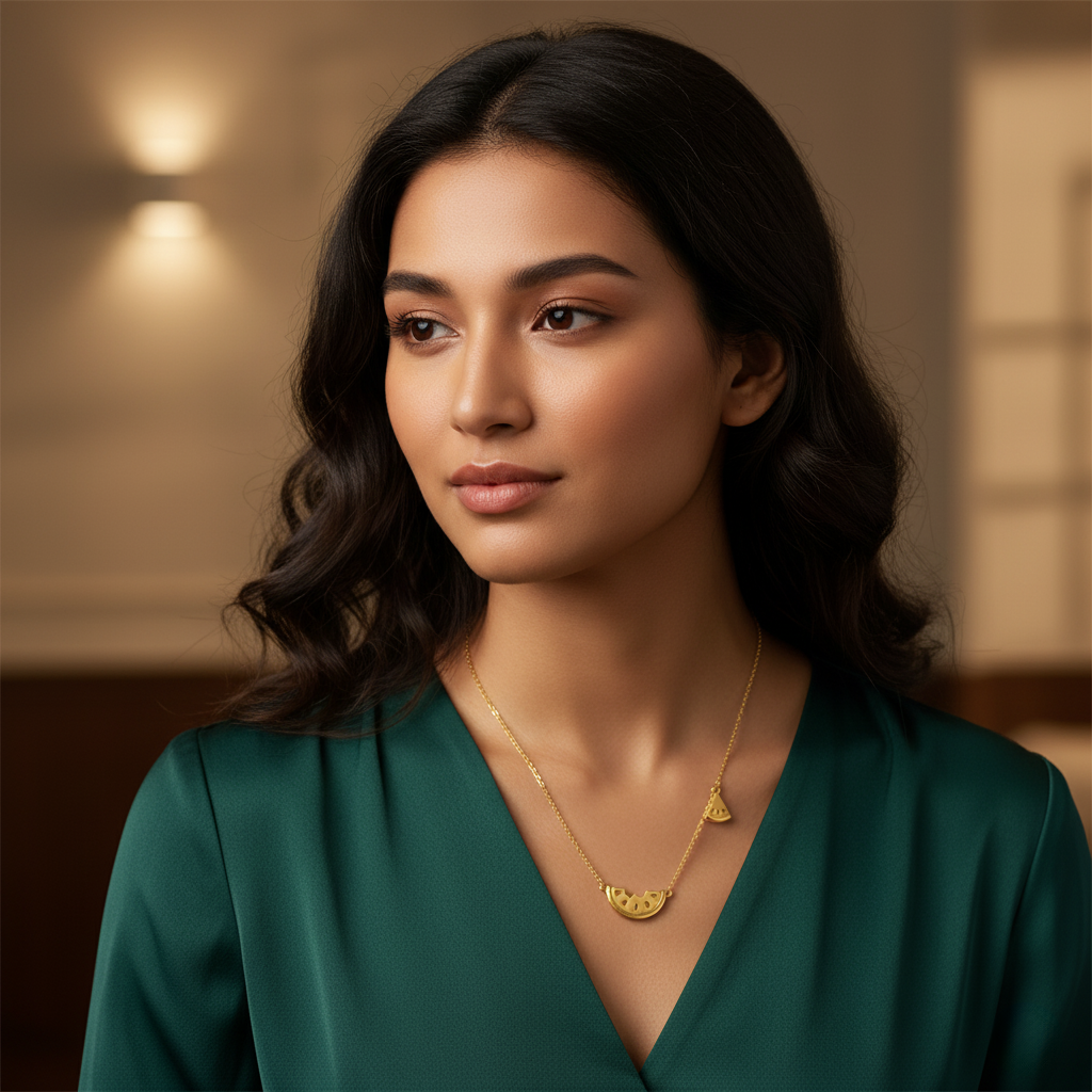 Gold Watermelon | Necklace