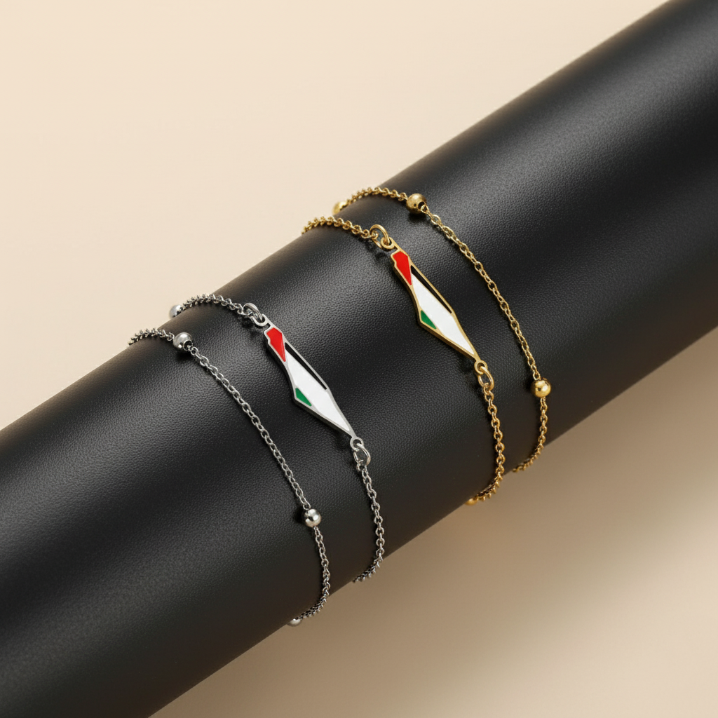 Elegant Palestine Flag | Bracelets