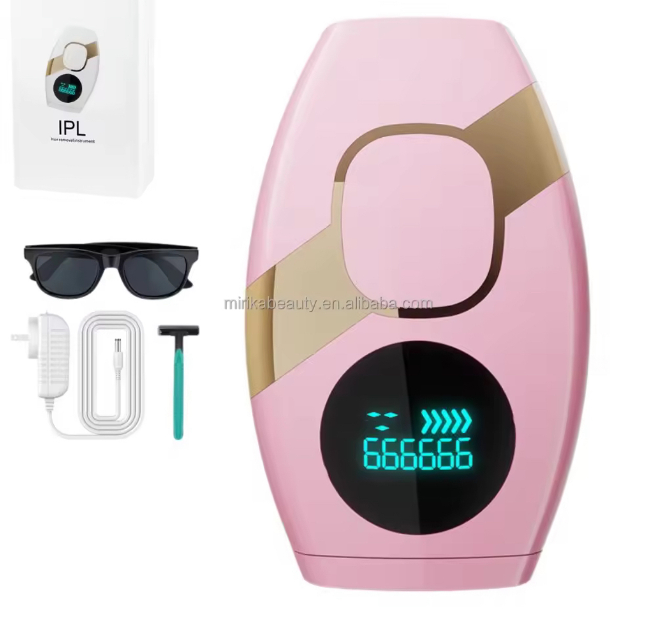 جهاز إزالة الشعر بالضوء النبضي المكثف (IPL)