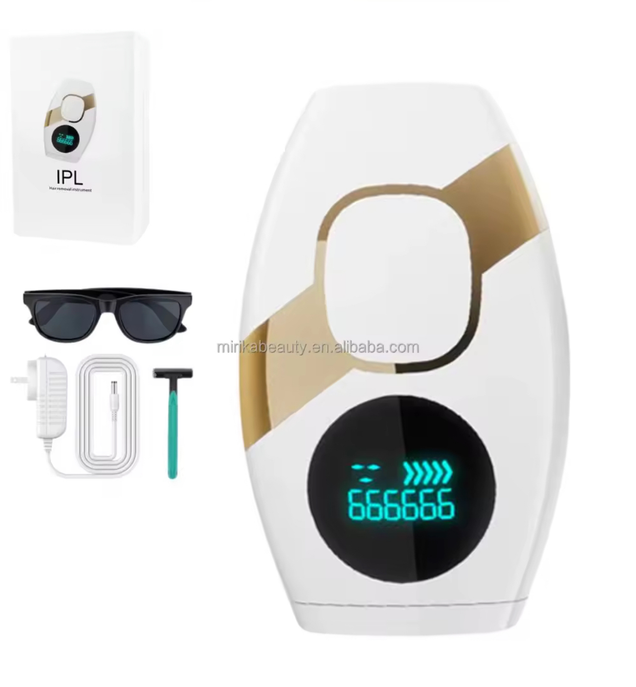 جهاز إزالة الشعر بالضوء النبضي المكثف (IPL)