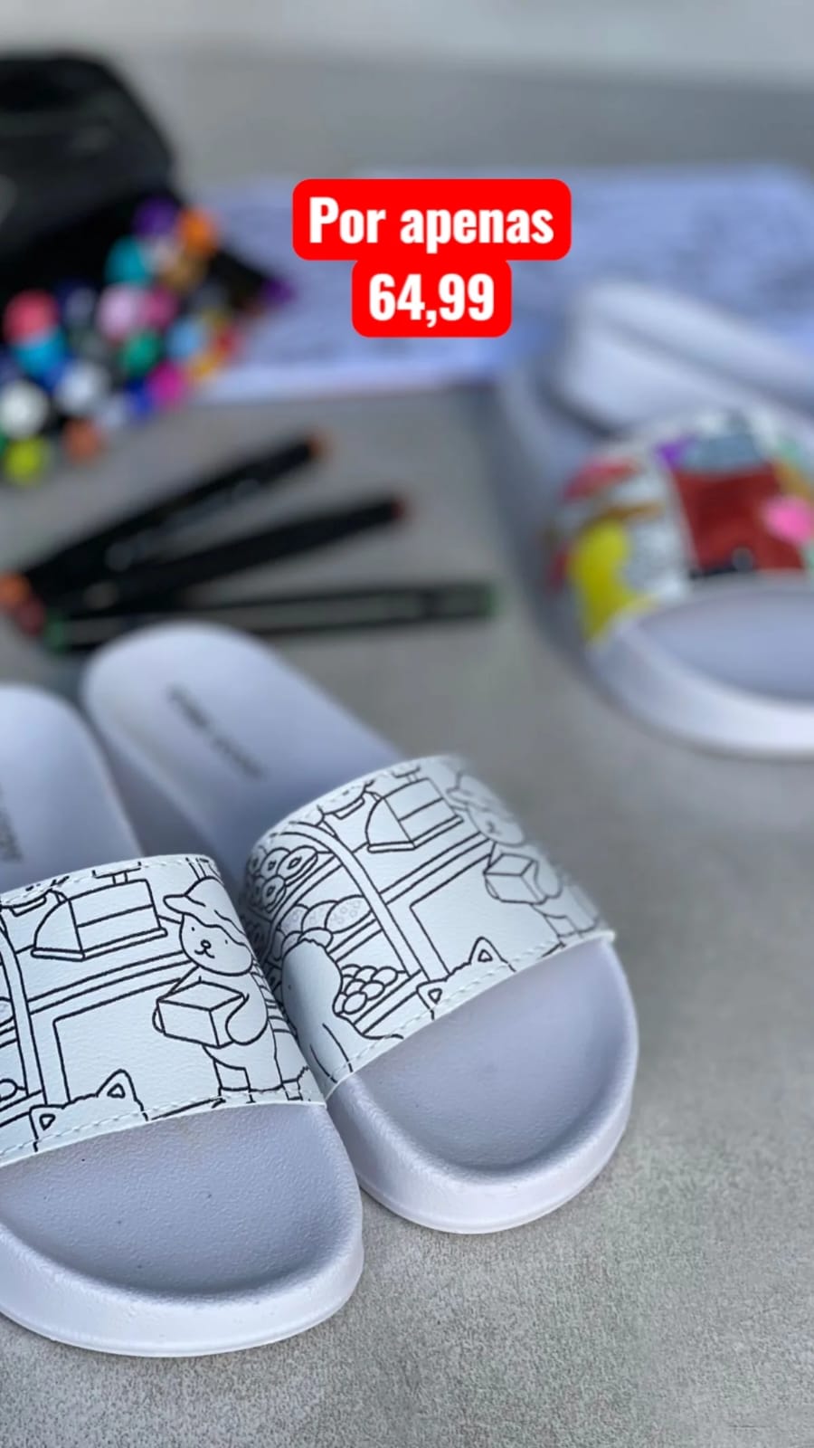 Customizable Slide Sandals