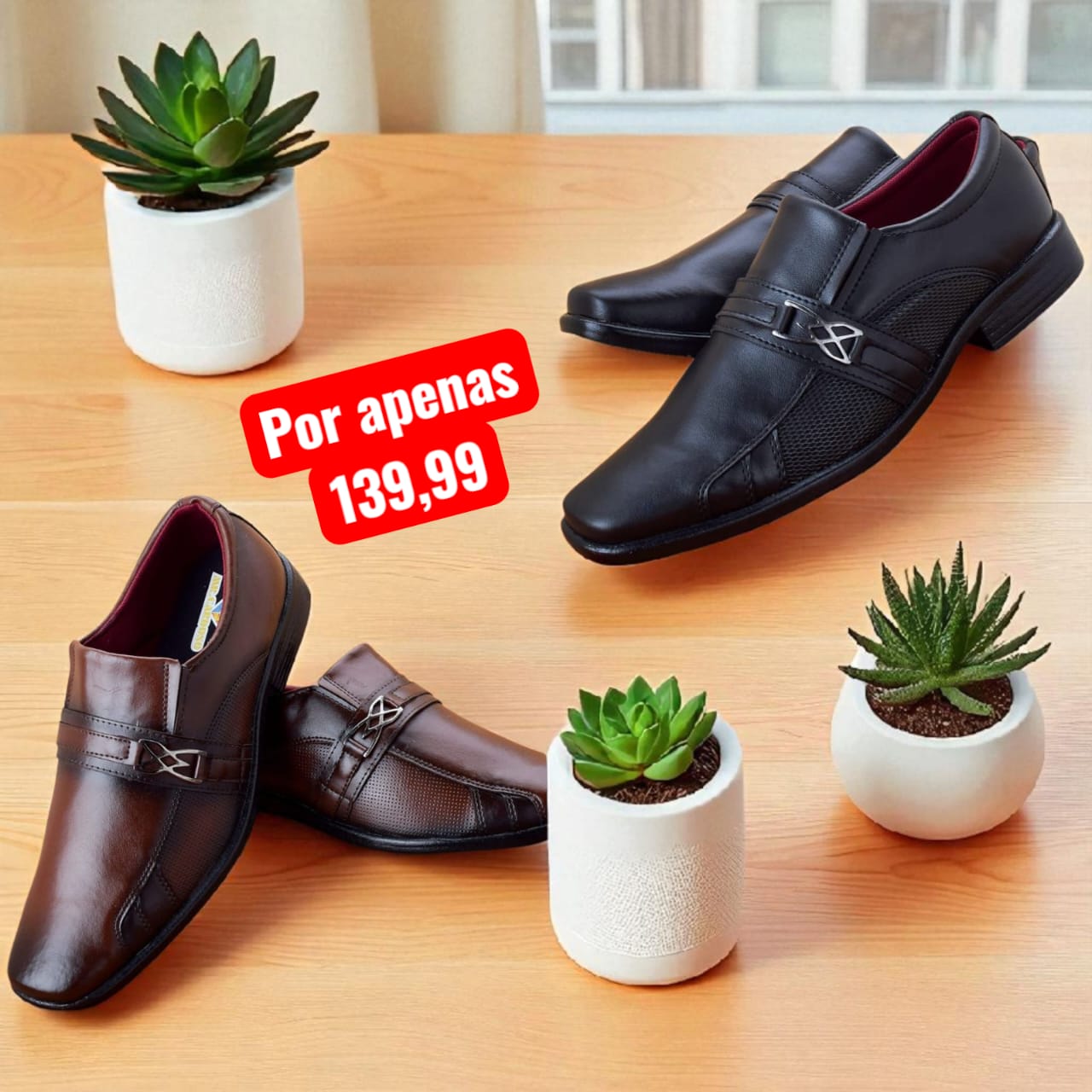 Sapato social masculino