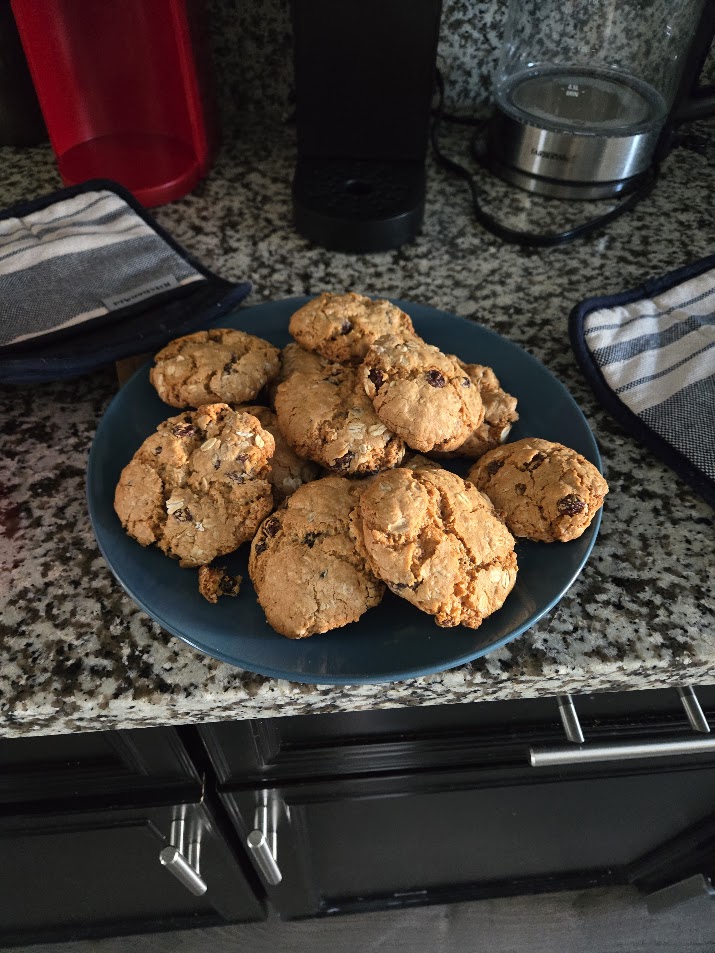 Oatmeal Raisin cookies