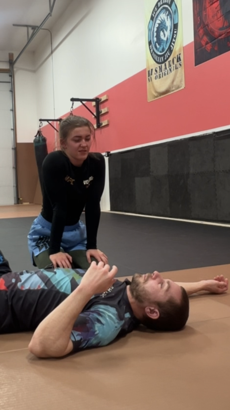 Catching the round kick 1