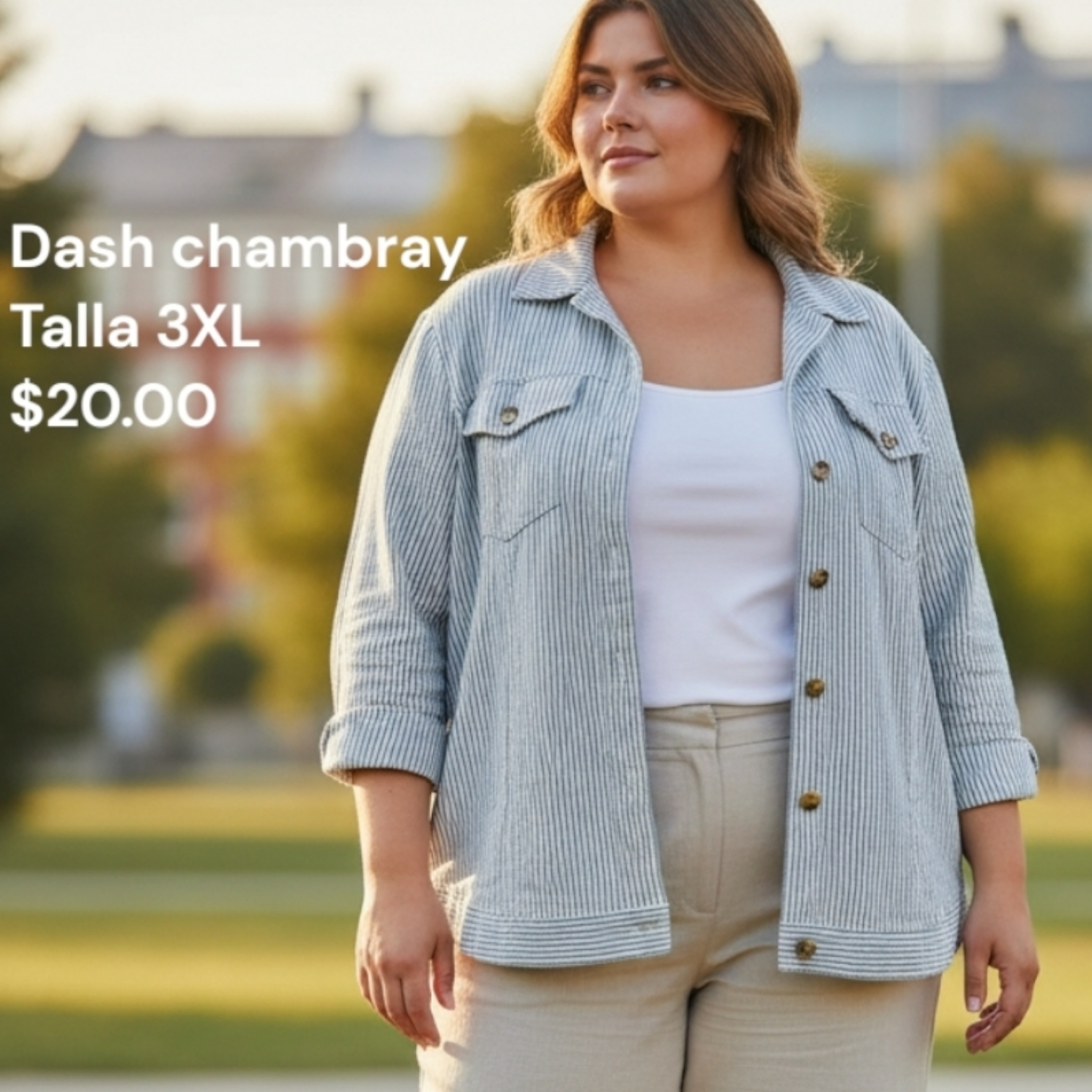 Dash Chambray 3XL