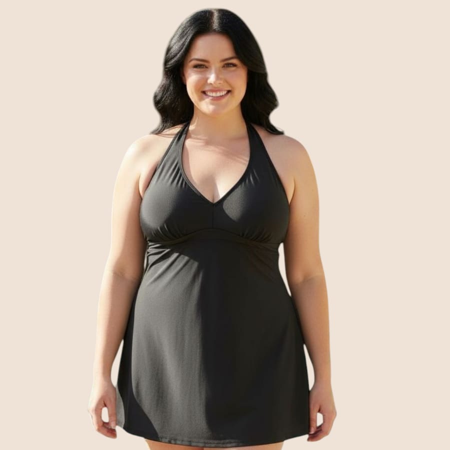 Vestido de baño negro