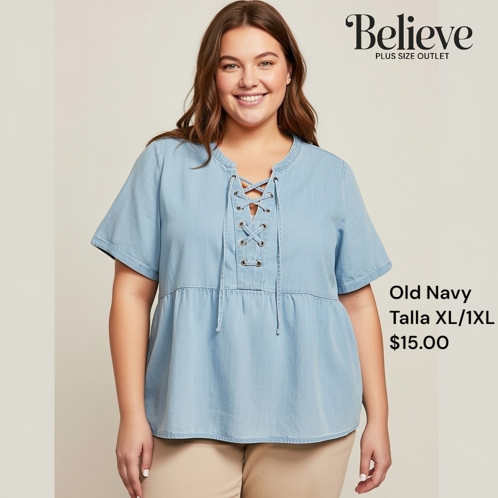 Blusa Denim Old Navy XL/1XL