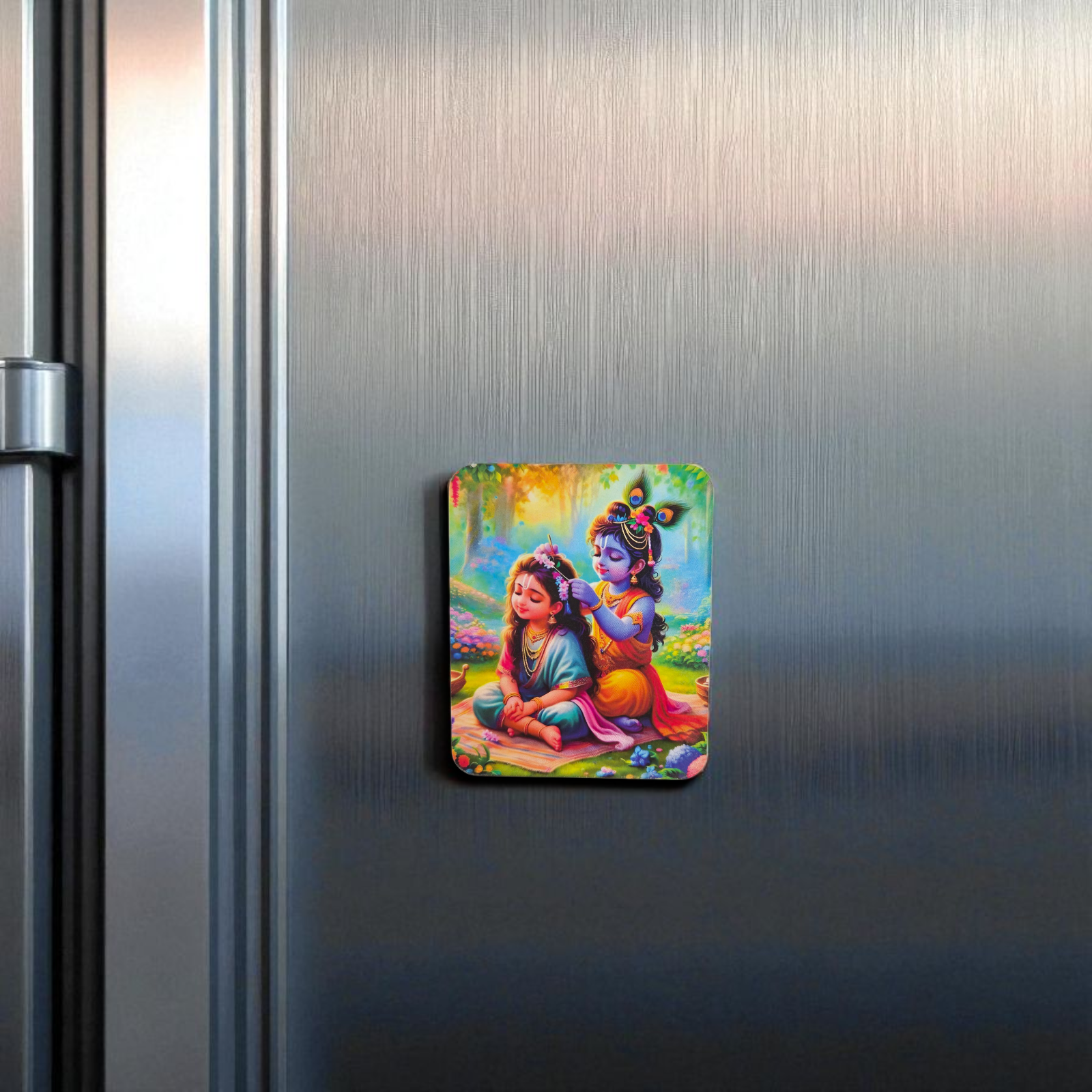 Radha's Flower Crown Magnet