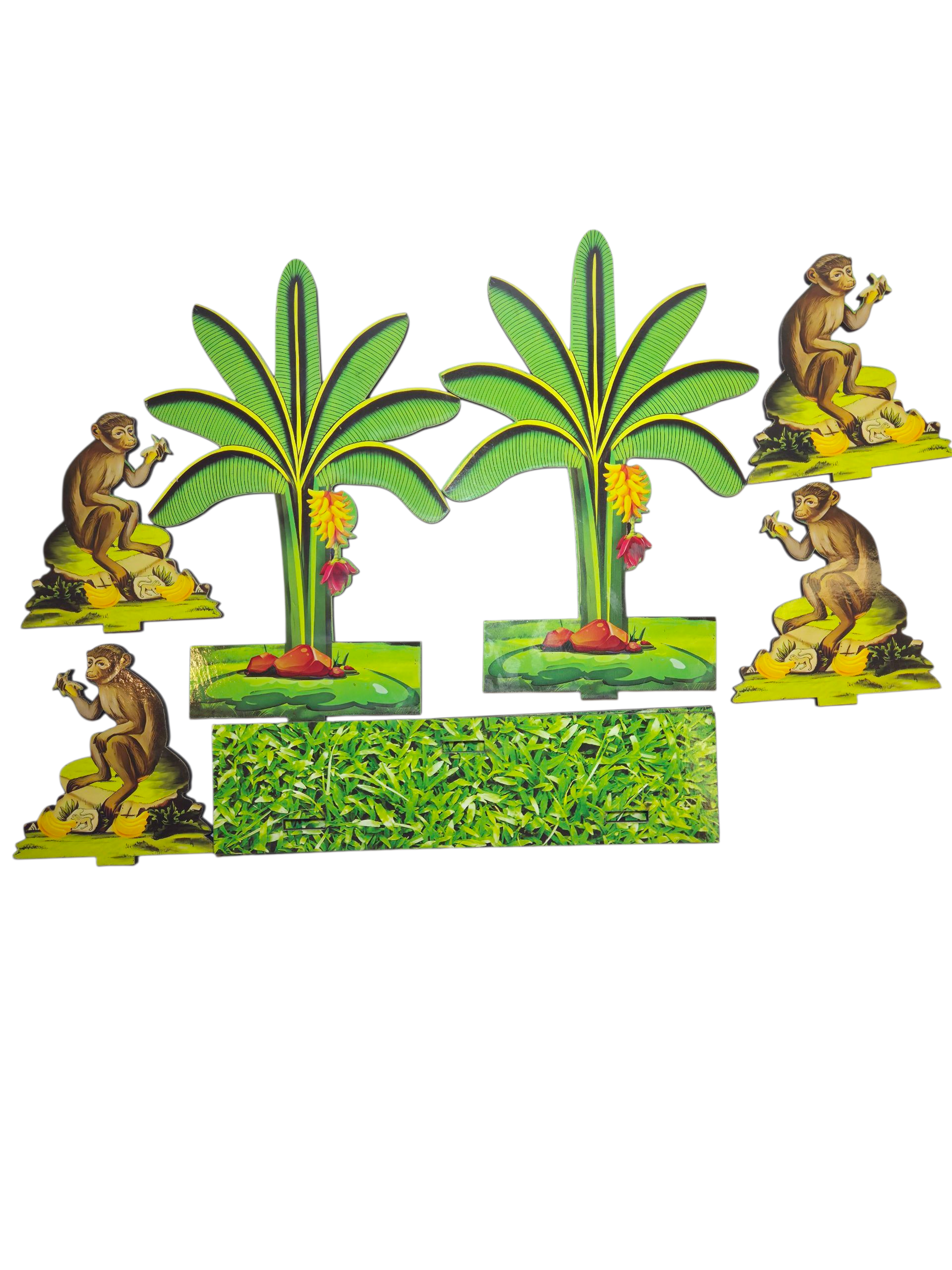 Monkey & Banana Tree Tabletop Decor Set