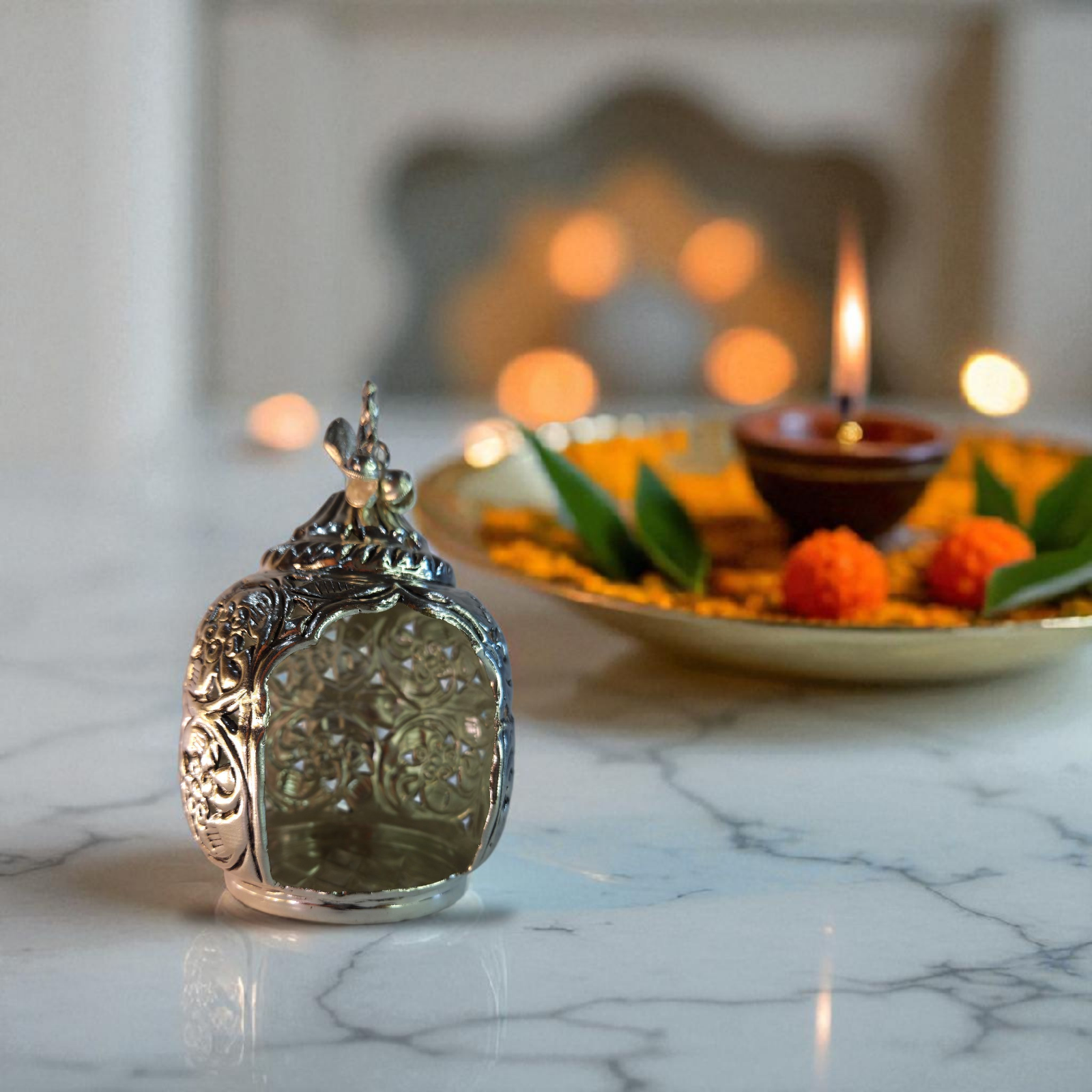 Miniature Brass Temple Dome