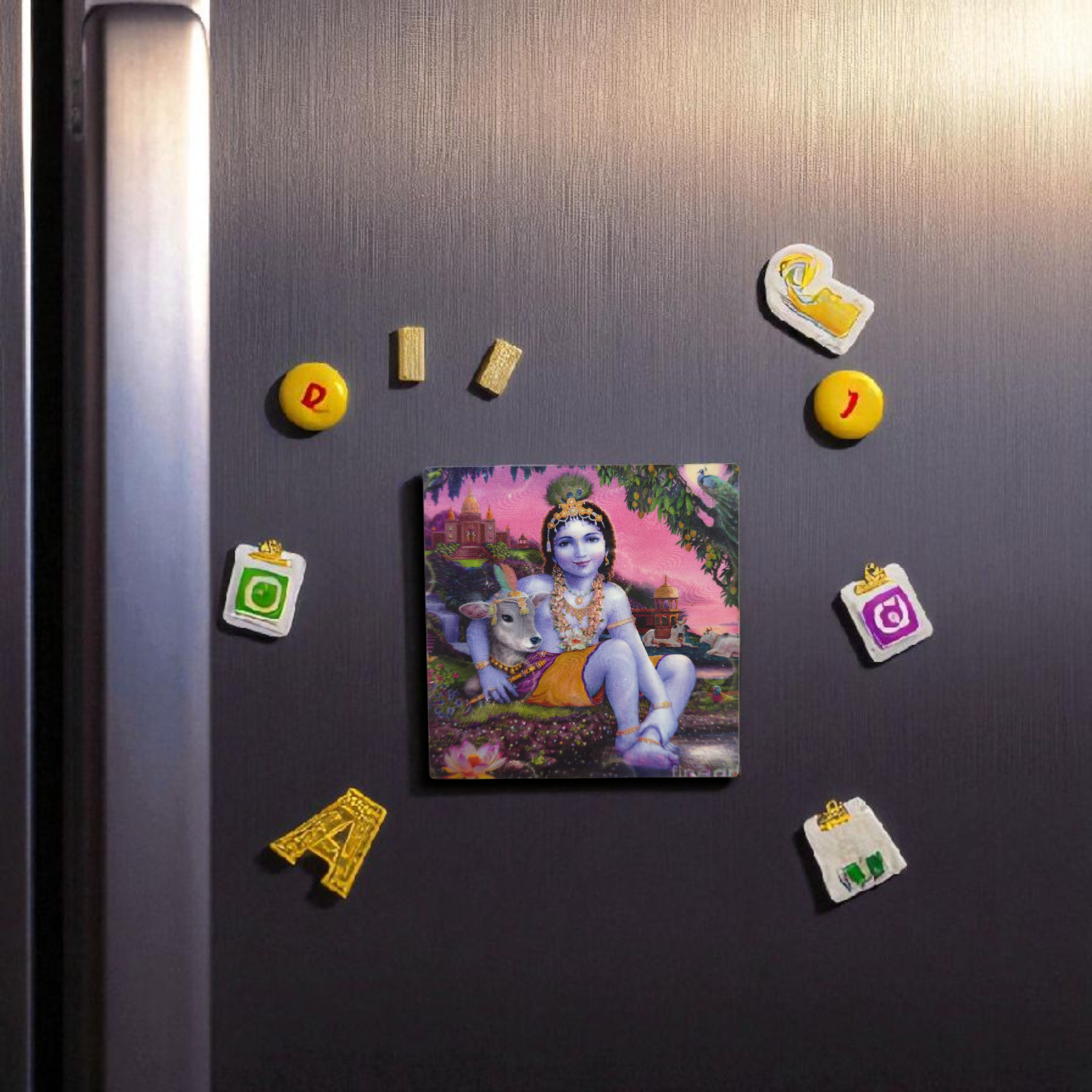 Krishna Art Fridge Magnet