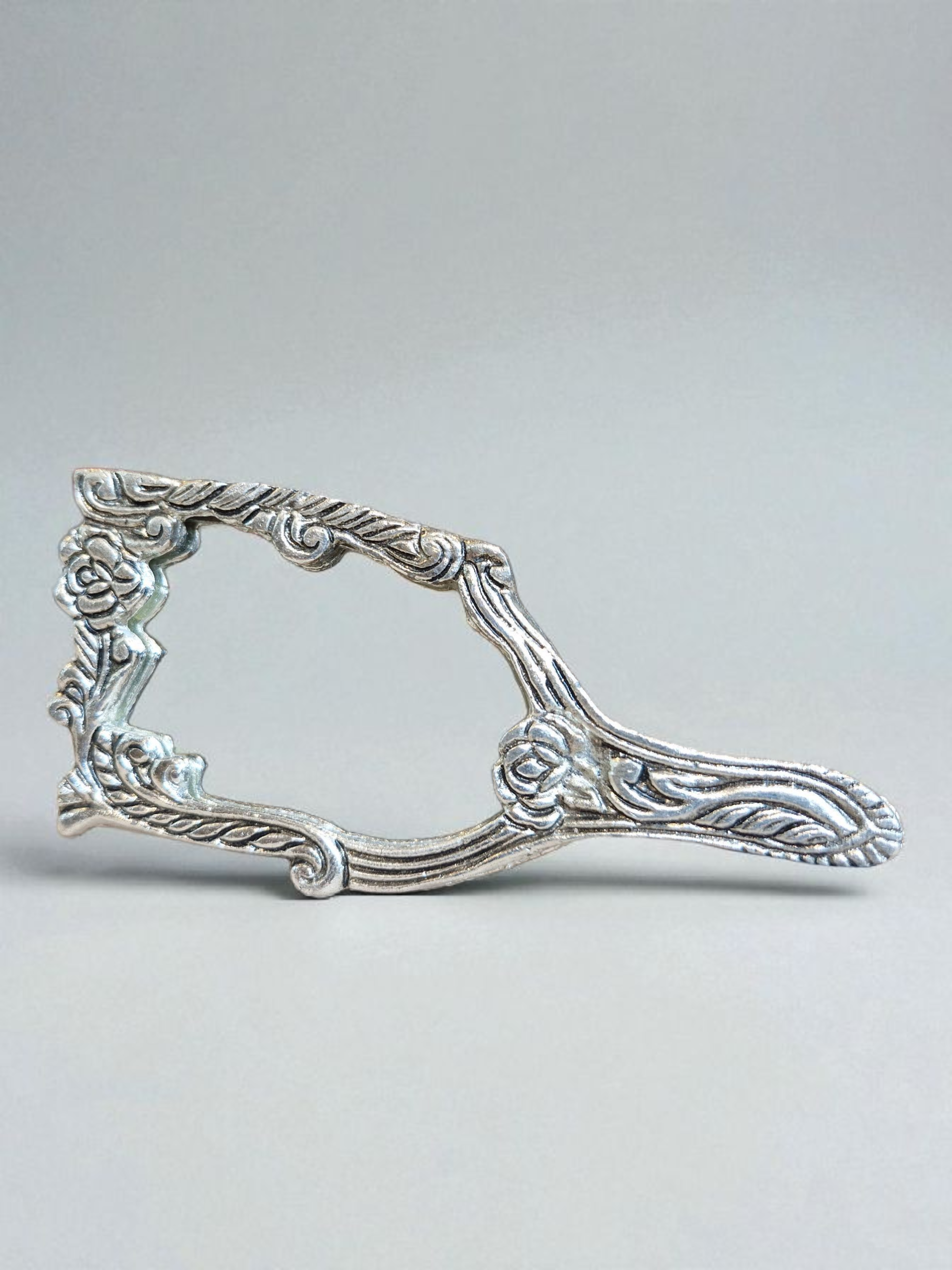 Vintage Silver Hand Mirror