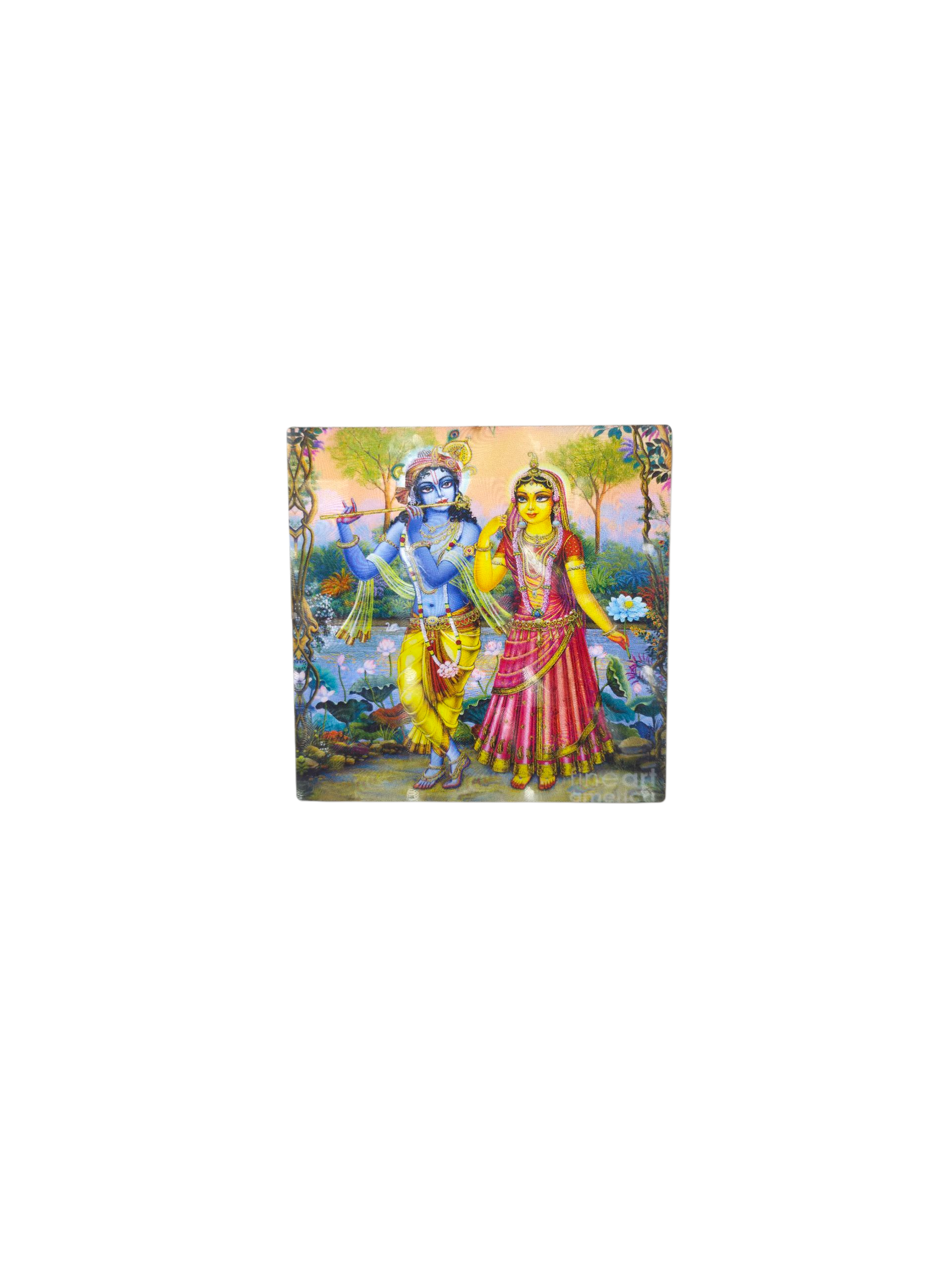 The Eternal Radha Krishna Magnet