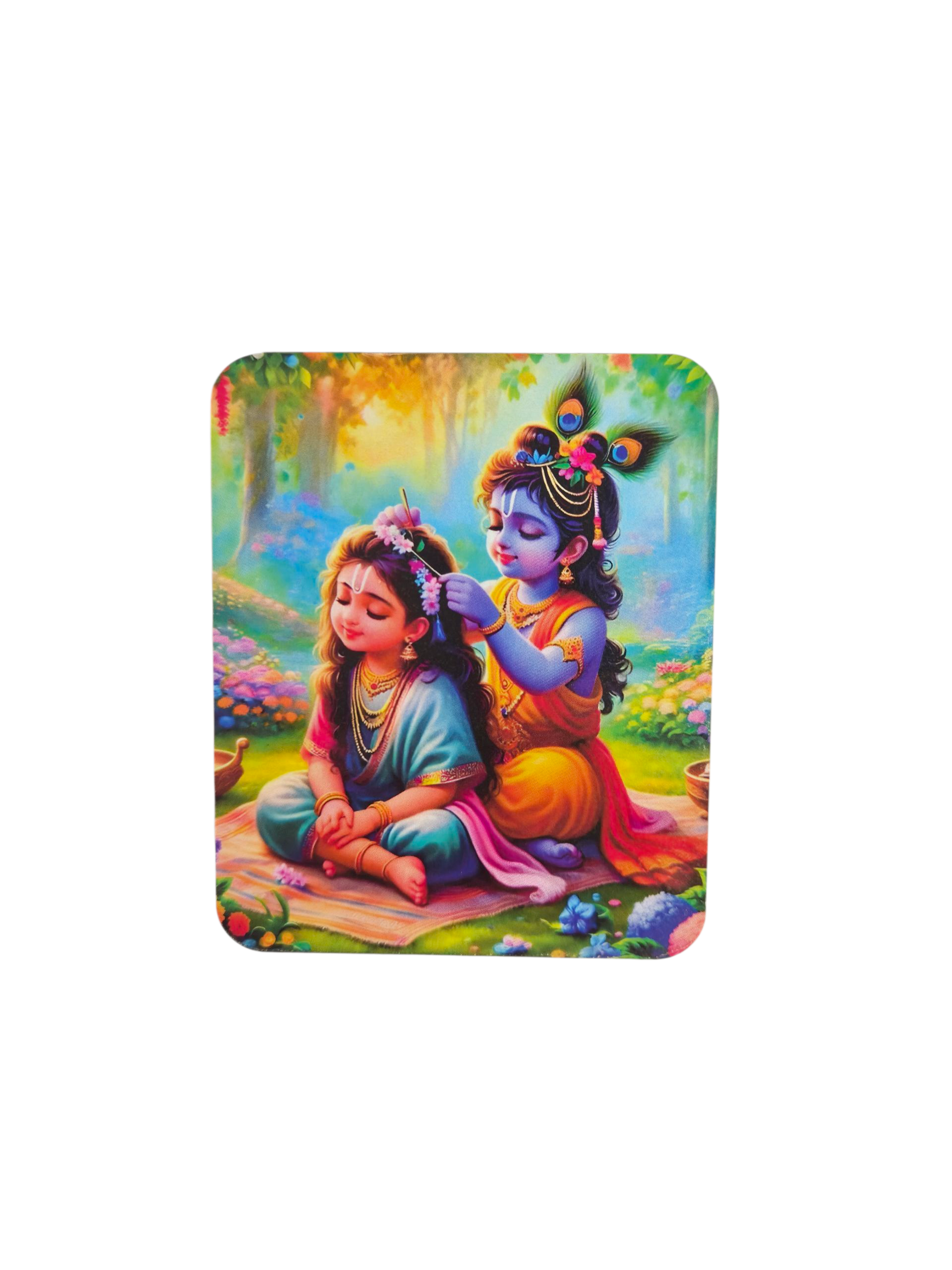 Radha's Flower Crown Magnet