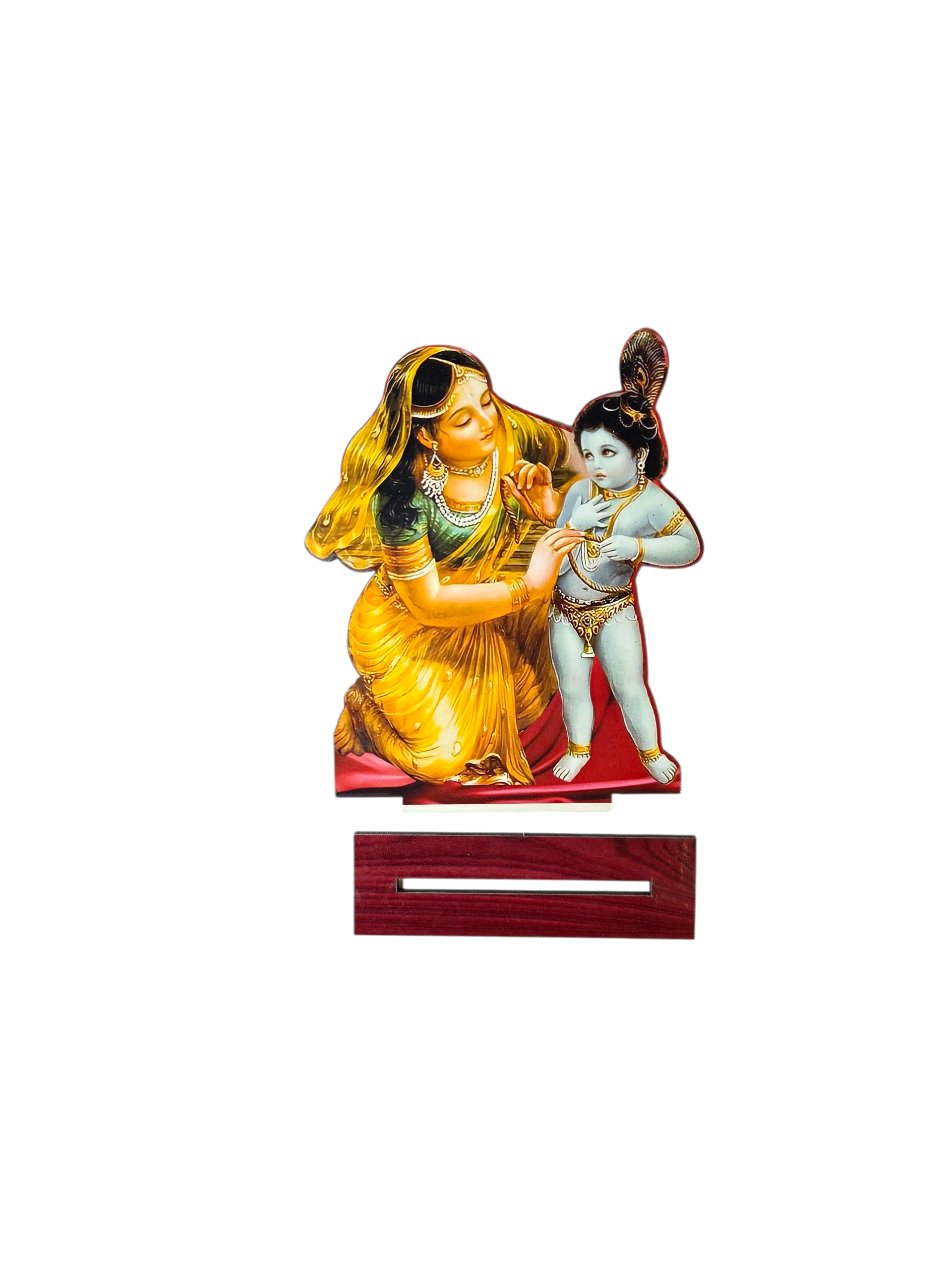 यशोदा-कृष्ण वात्सल्य लीला टेबलटॉप (Yashoda-Krishna Vatsalya Leela Tabletop Standee)