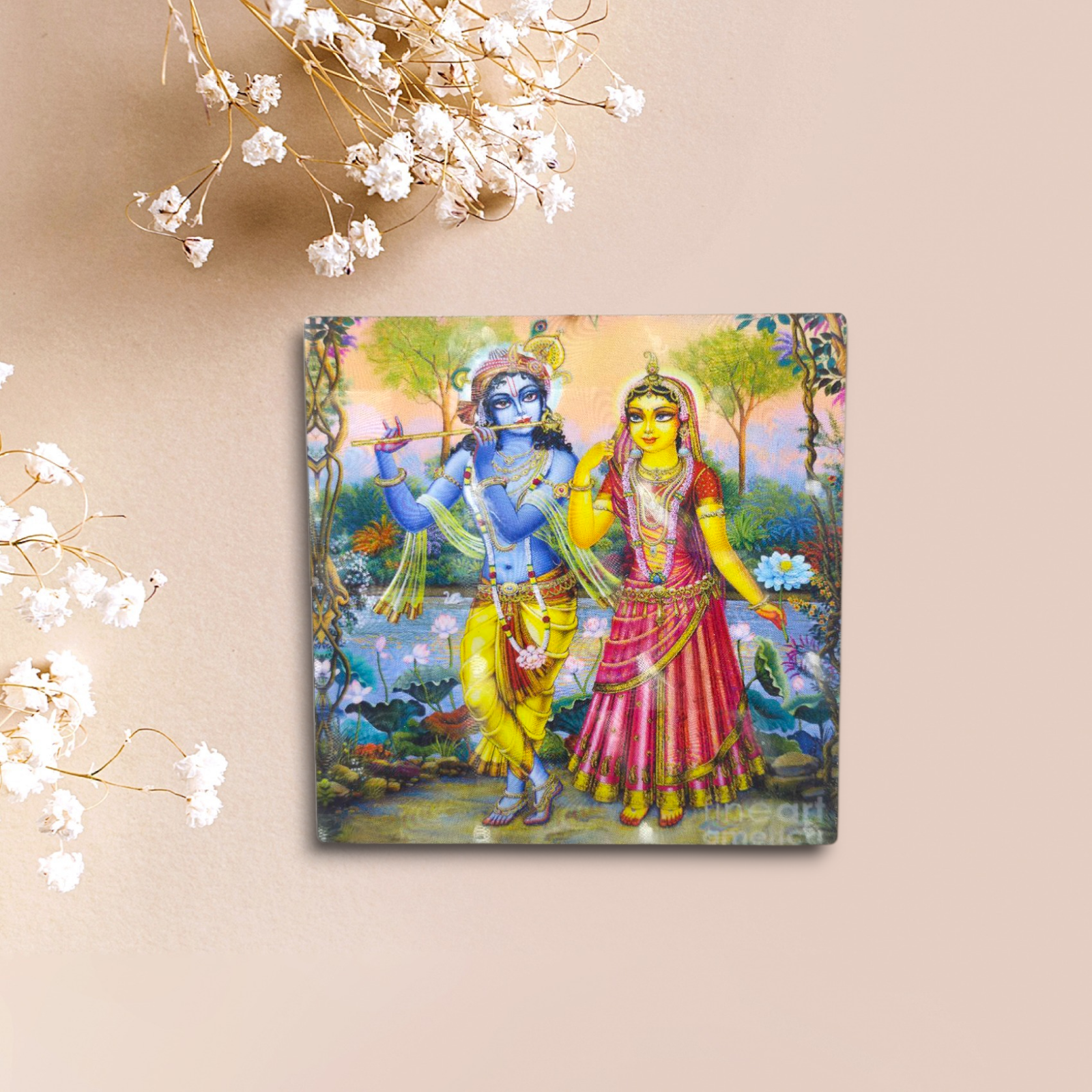 The Eternal Radha Krishna Magnet