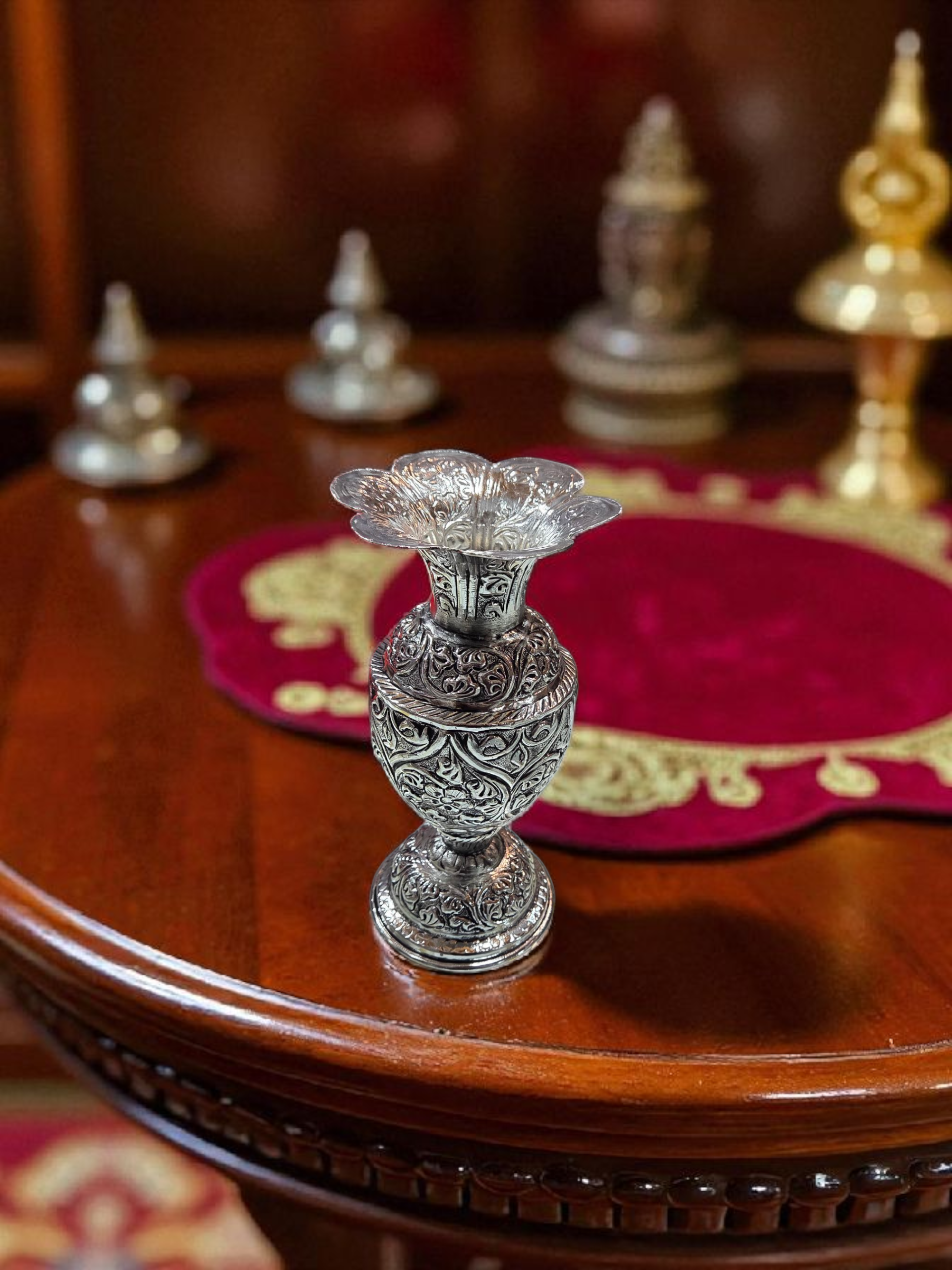 Decorative Brass Flower Vase 