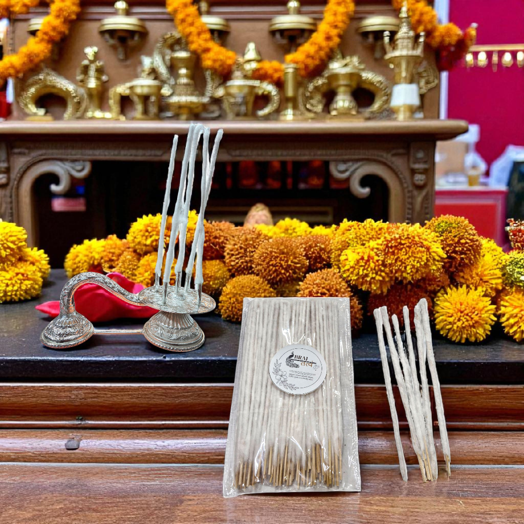 Braj Aarti Cotton Wicks Sticks