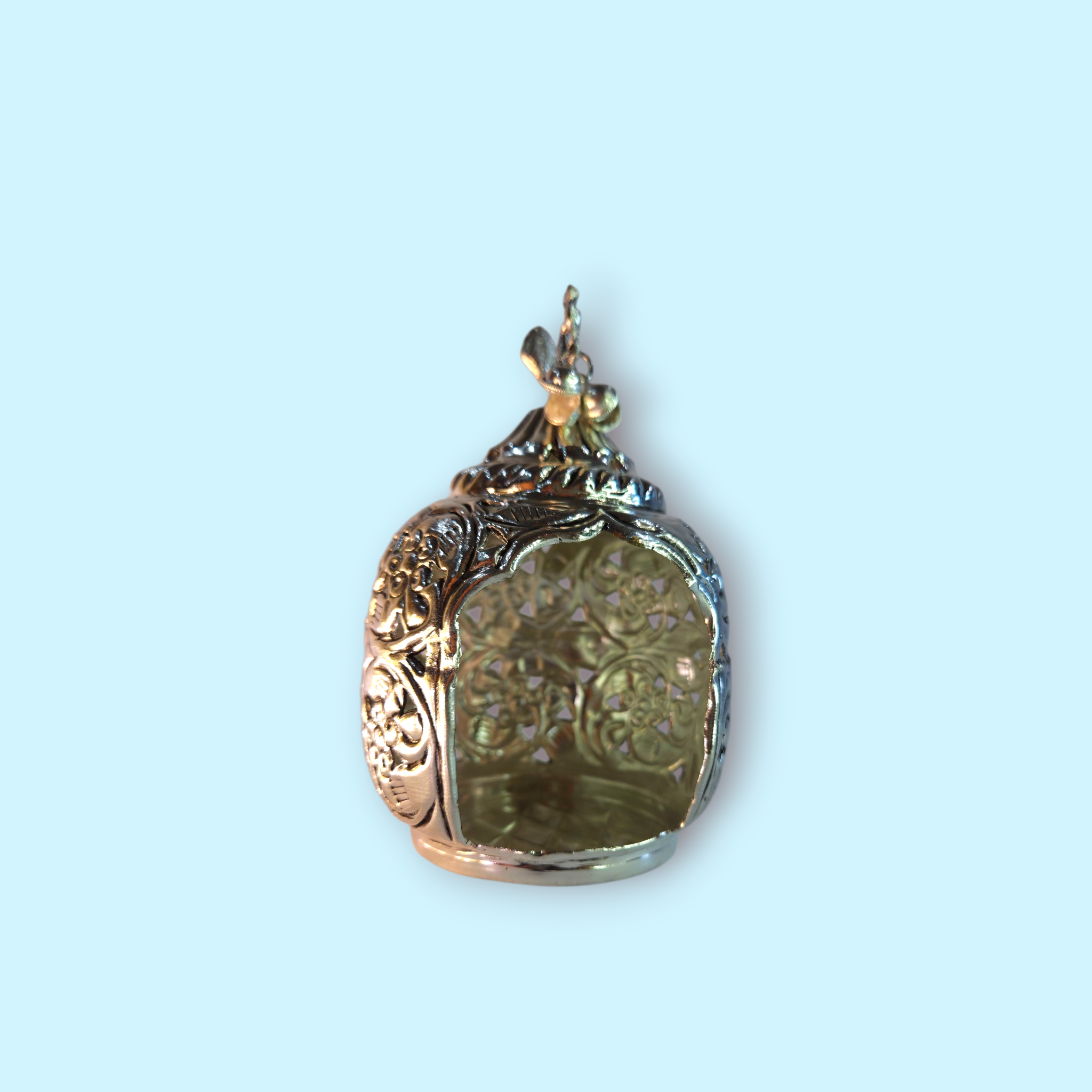 Miniature Brass Temple Dome