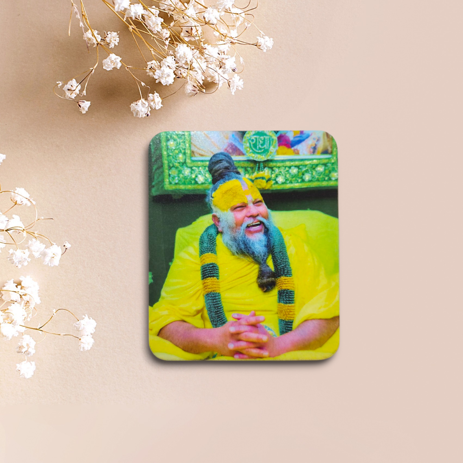 Premanand Ji Maharaj Fridge Magnet