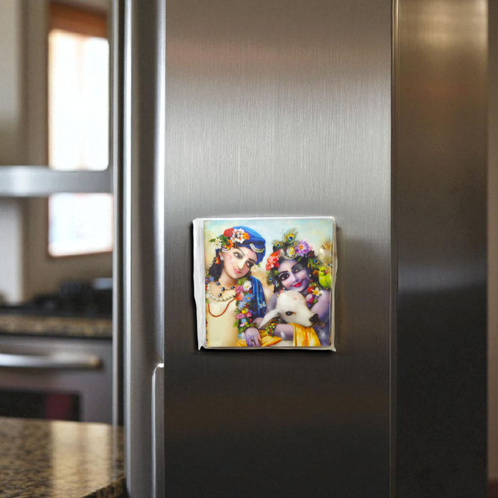 The Cowherd (Krishna Balram) Brothers Magnet 