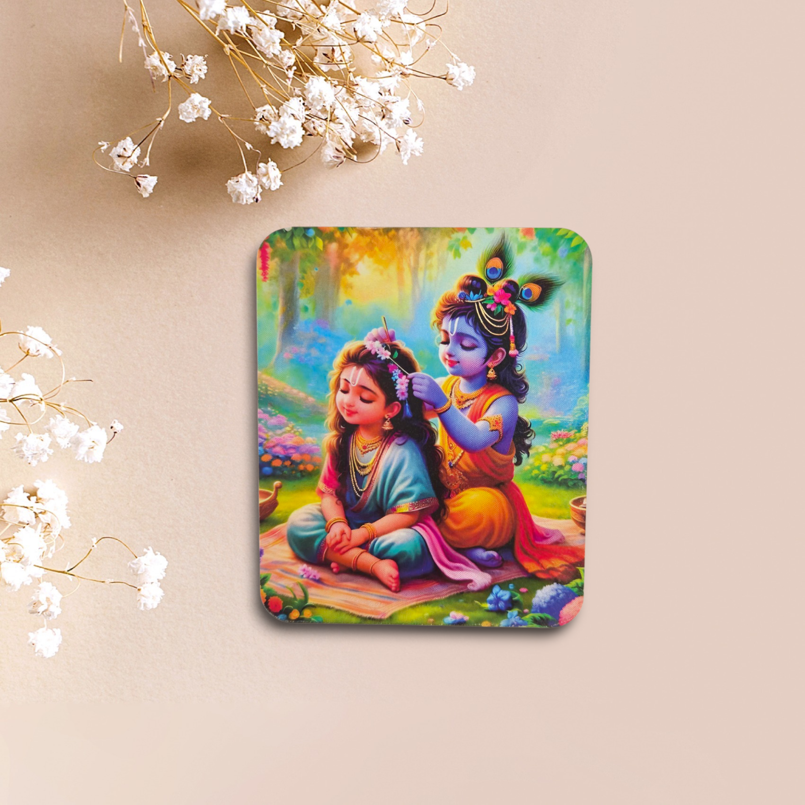Radha's Flower Crown Magnet