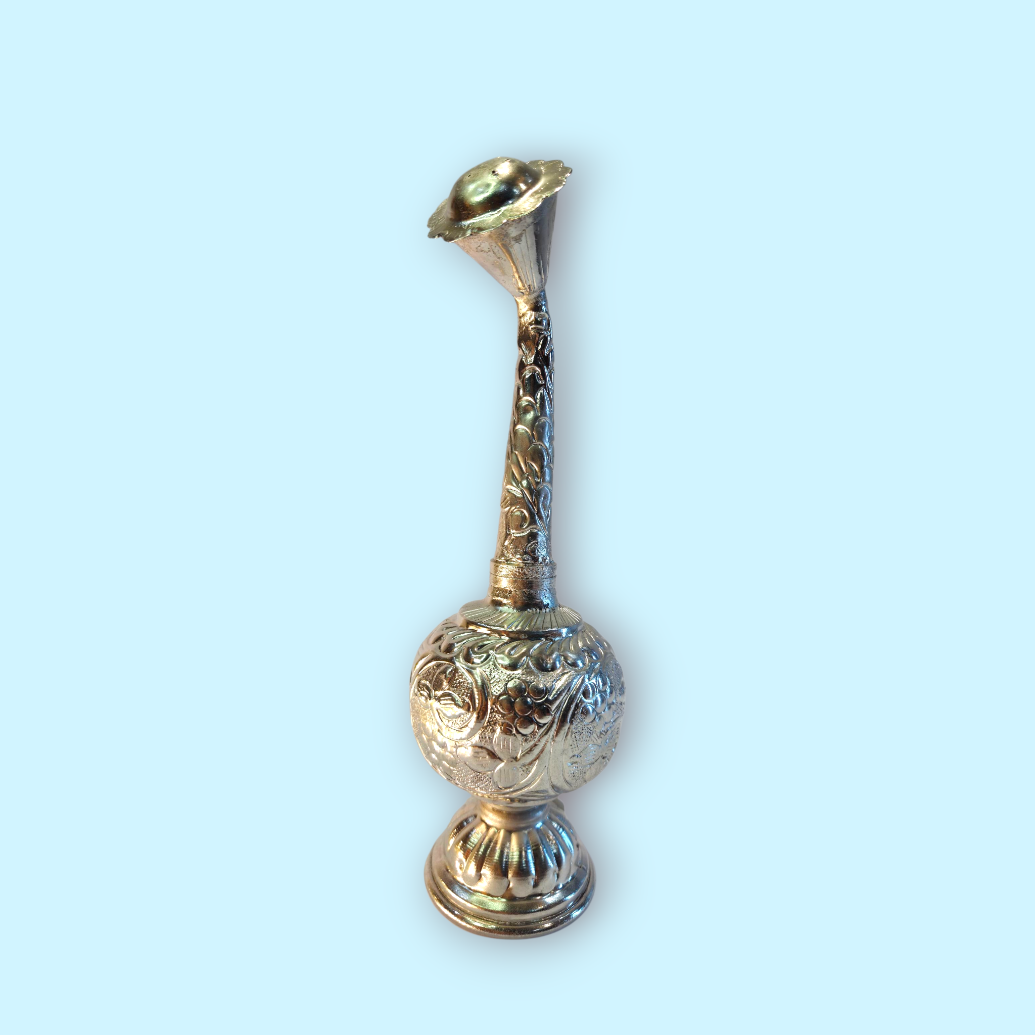 Gulaab Daani ( गुलाब दानी ) (Engraved Brass Water Vessel)