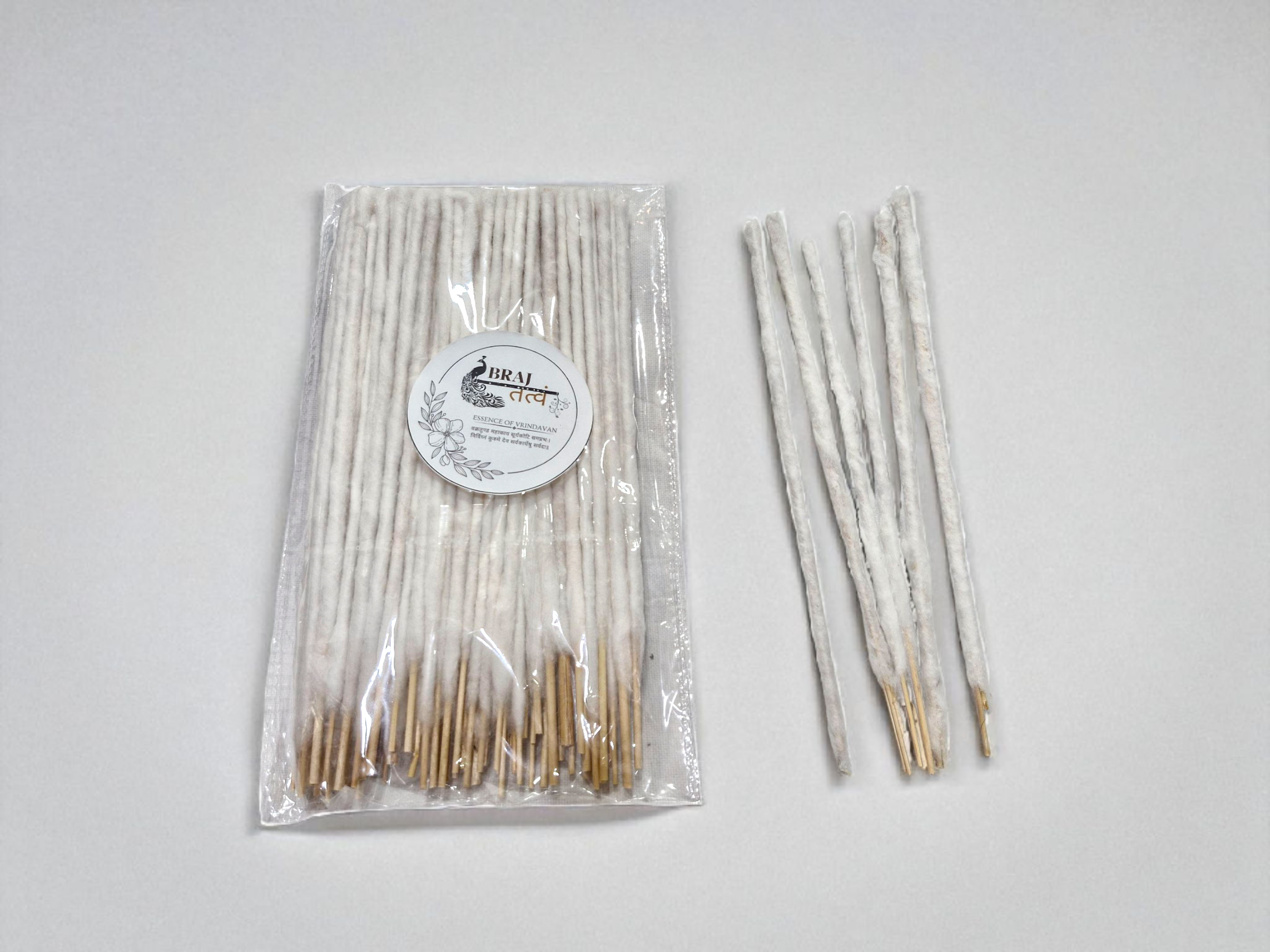 Braj Aarti Cotton Wicks Sticks