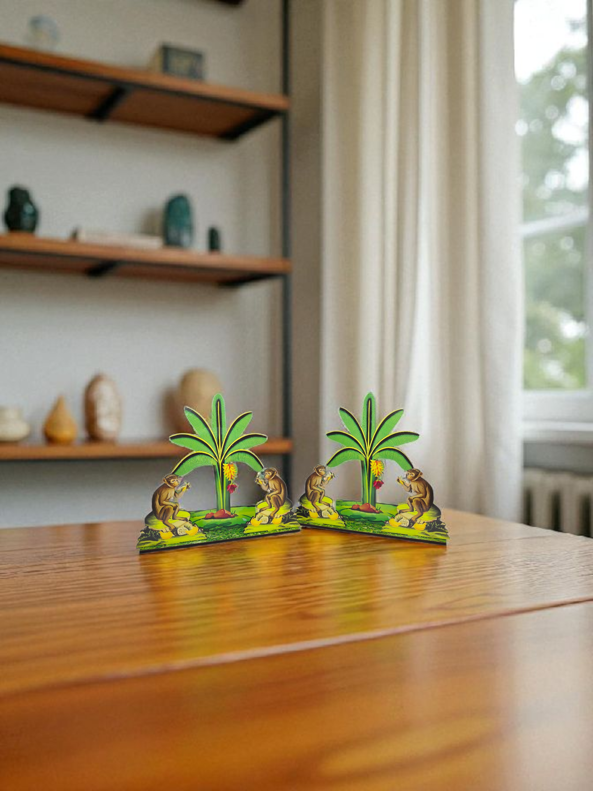 Monkey & Banana Tree Tabletop Decor Set