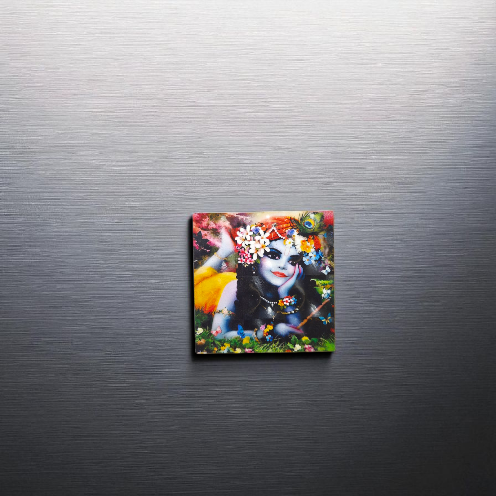 Lord Krishna Vrindavan Vibes Magnet