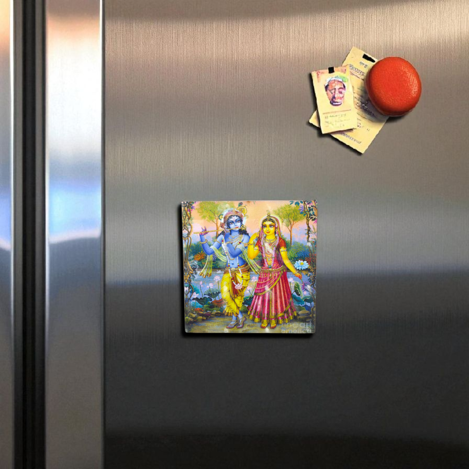 The Eternal Radha Krishna Magnet