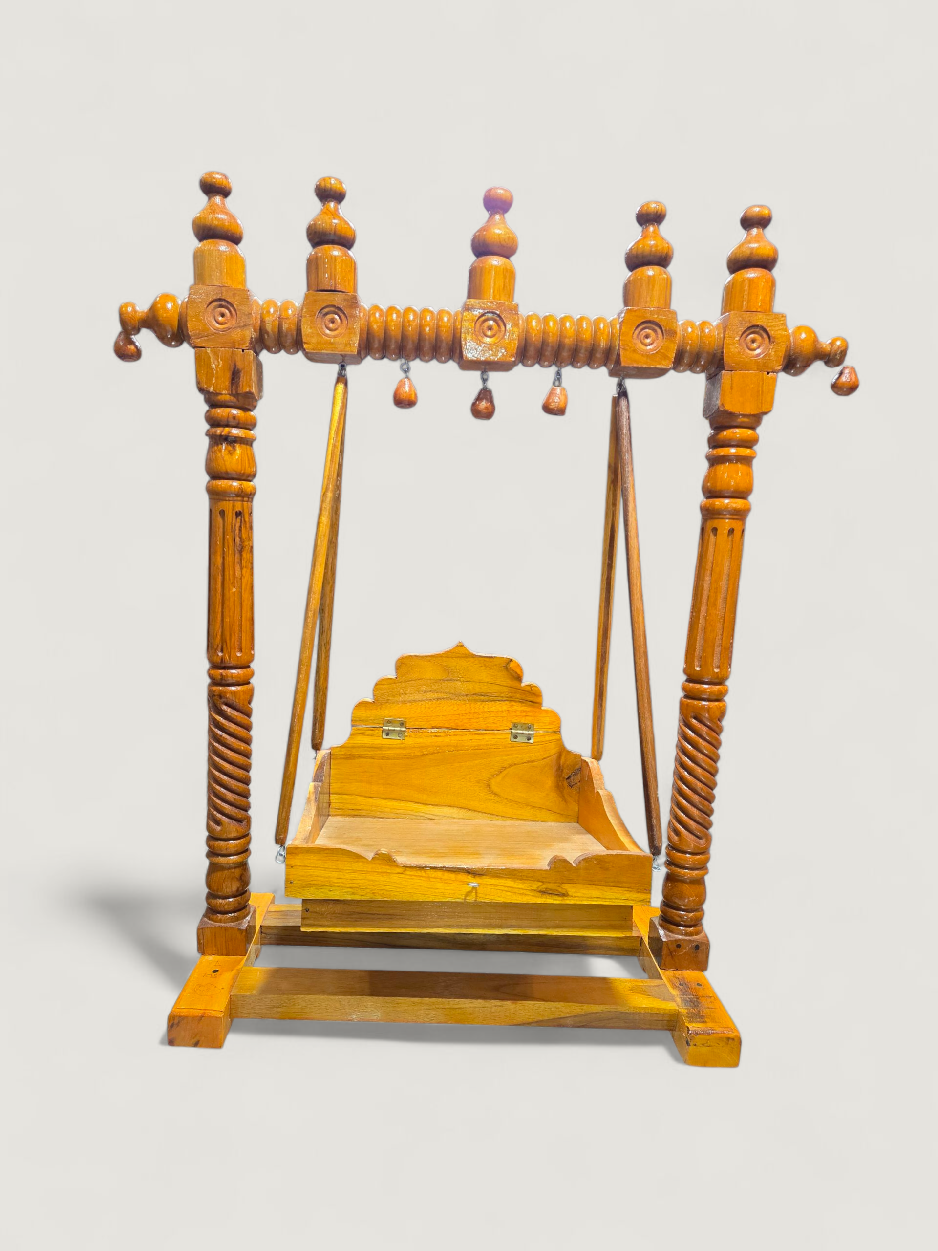 Handcrafted Wooden Swing (Jhula) for Gopal Ji
