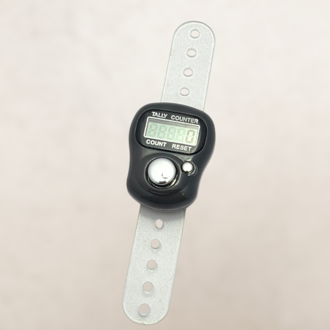 Digital Finger Tally Counter – Adjustable Strap
