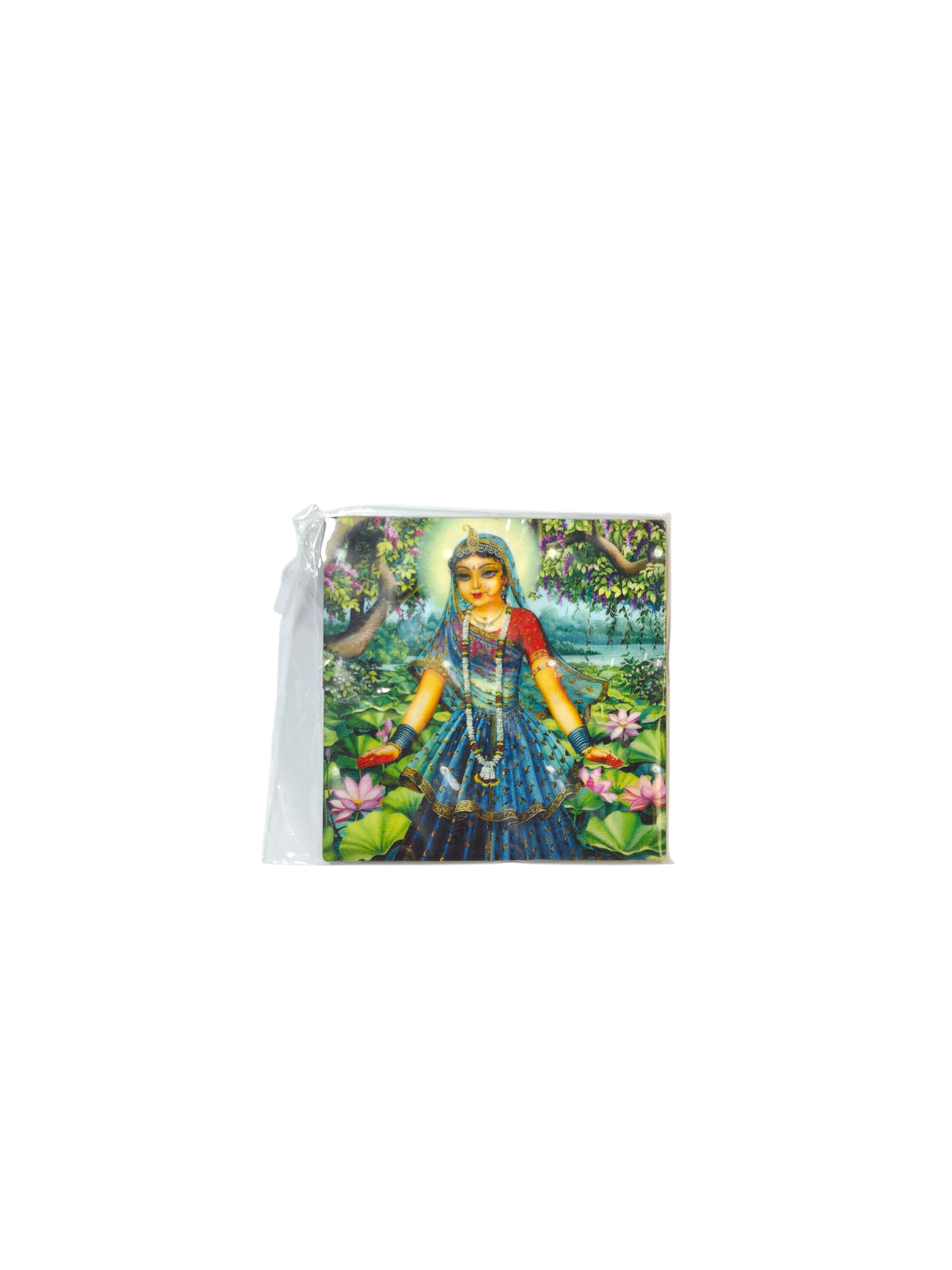 Radha's Lotus Pond Magnet