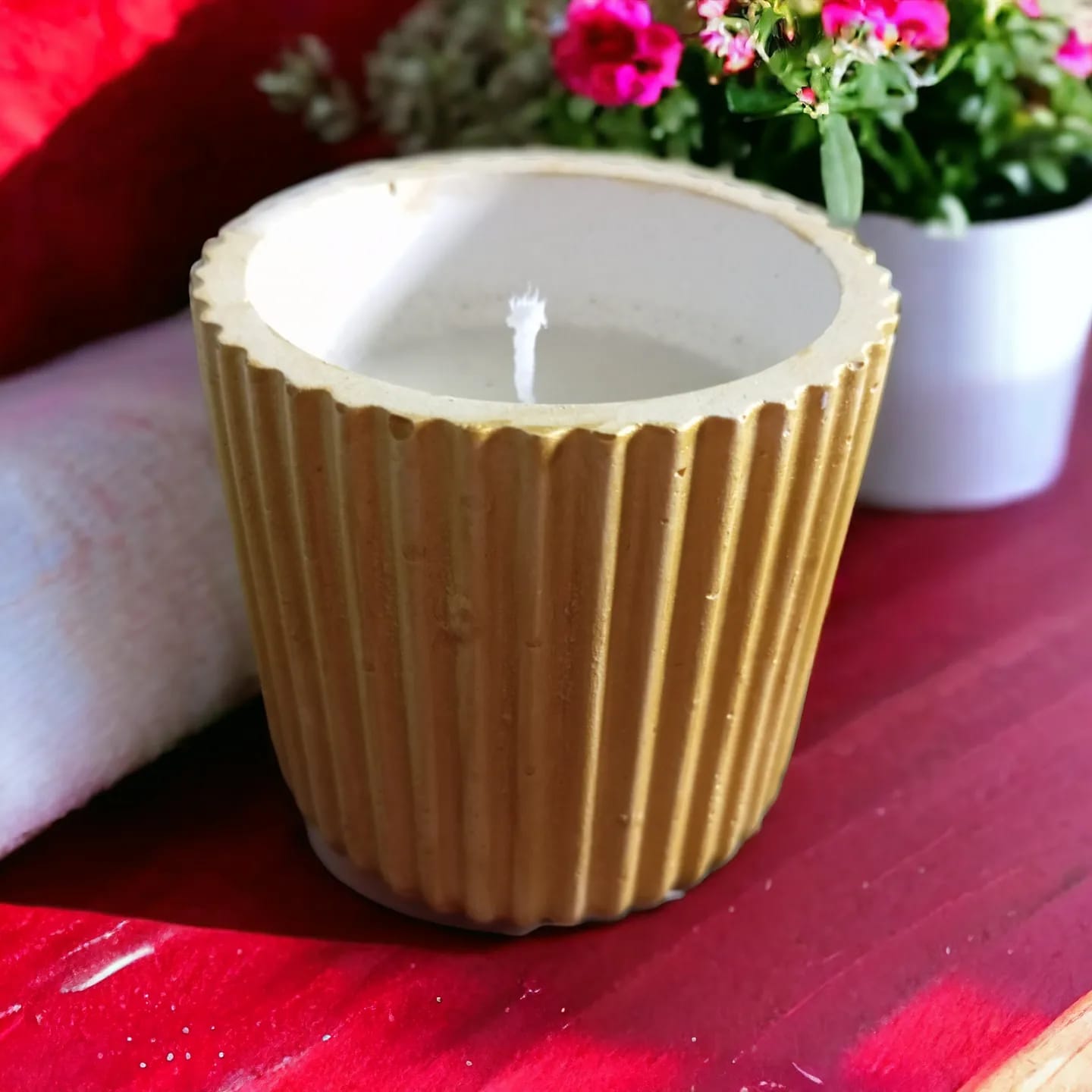 Vela aromática de Romero