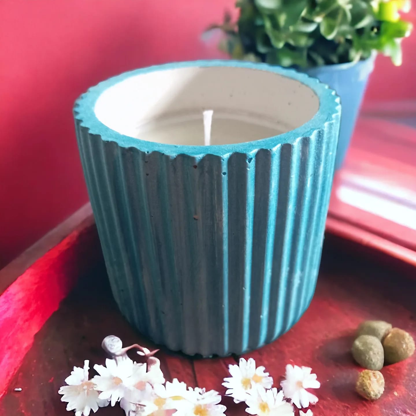 Vela aromática de Romero