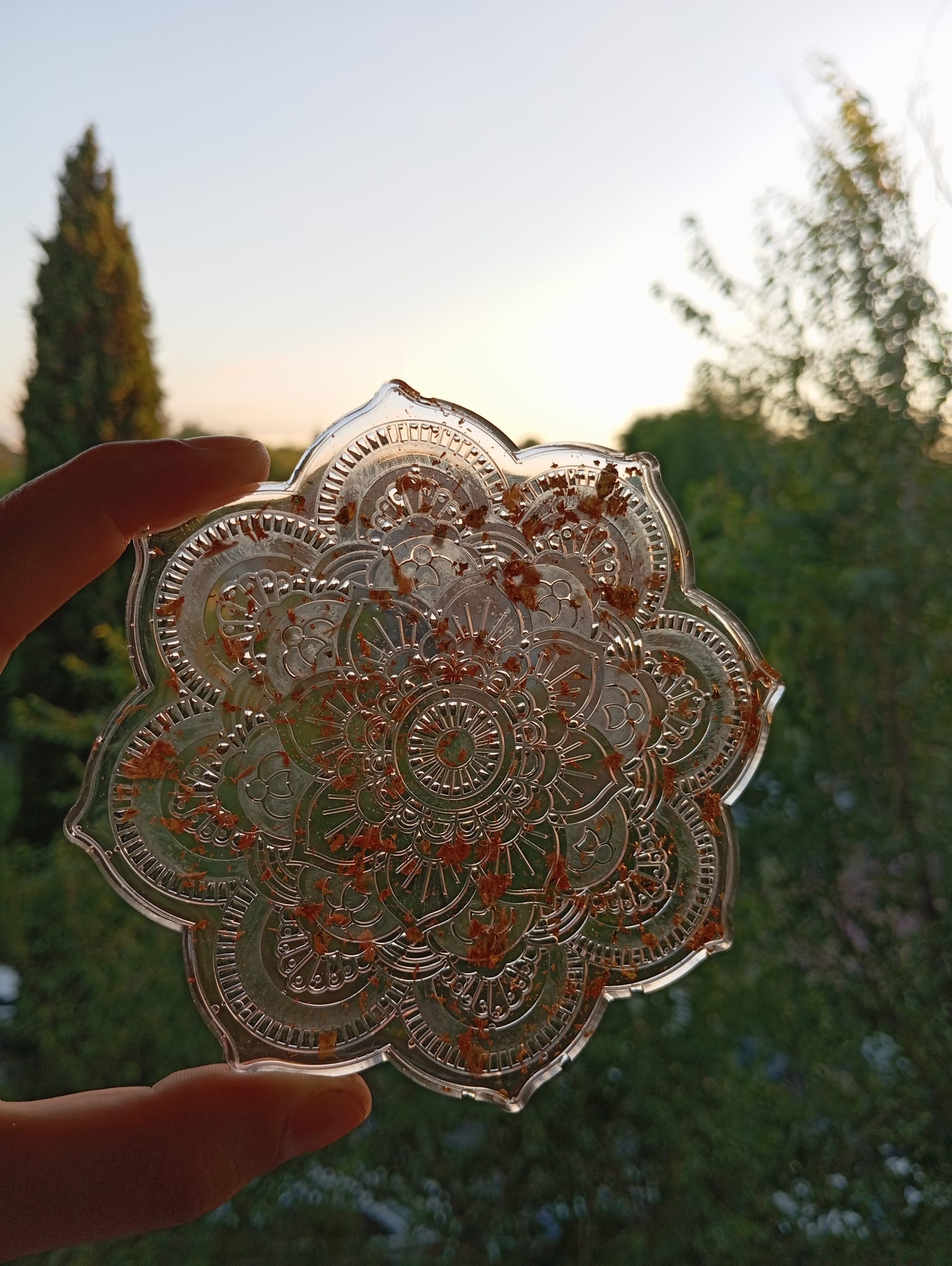 Mandala de resina