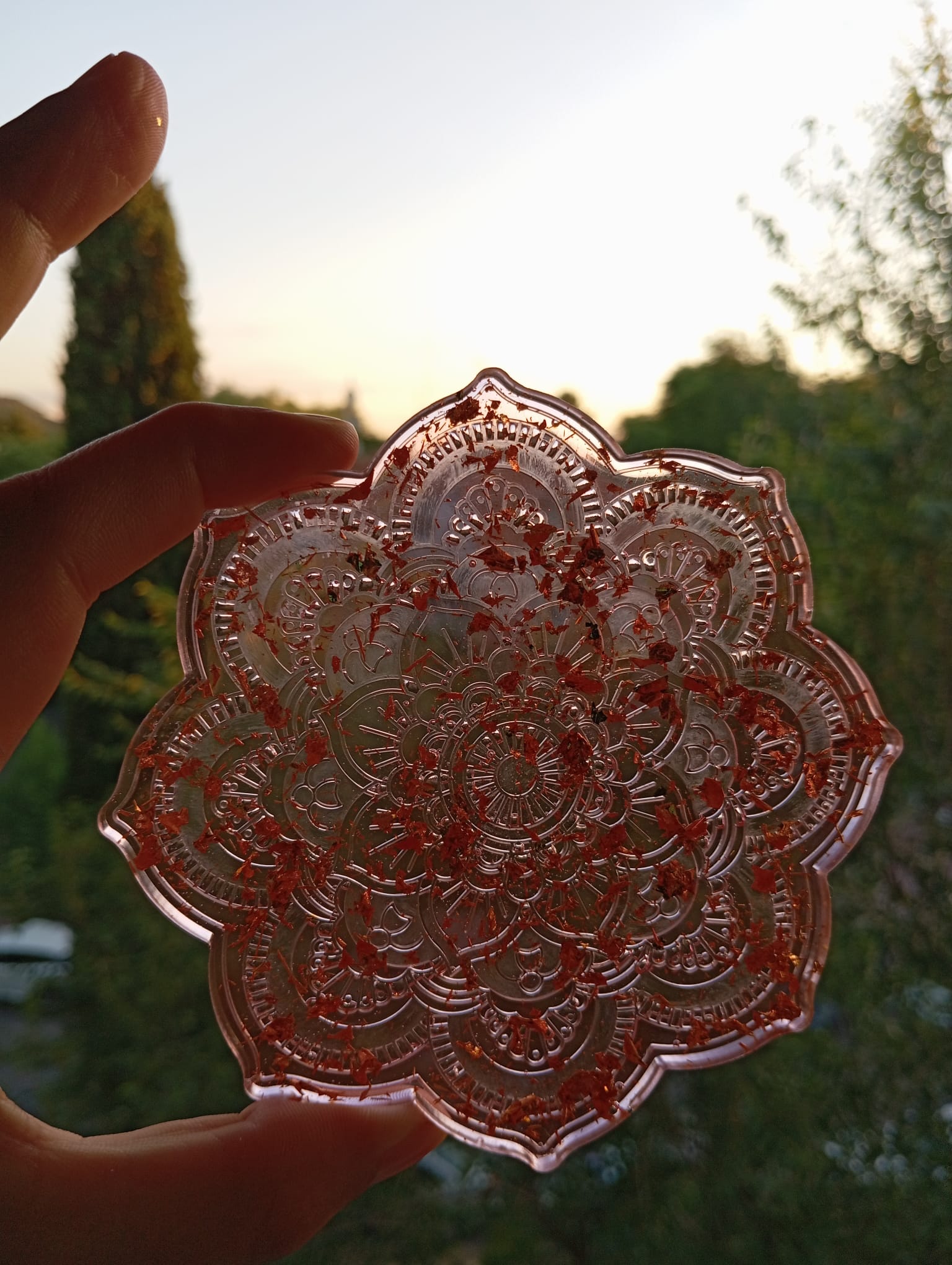 Mandala de resina