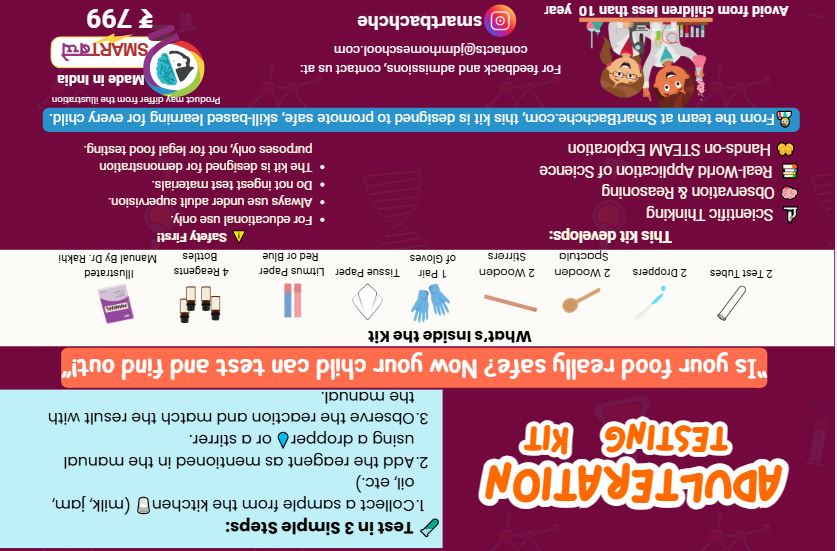 Adulteration Testing Kit
