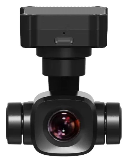 A8 mini 4K 8MP Ultra HD 6X Digital Zoom Gimbal Camera with 1/1.7" Sony Sensor HDR Starlight Night Vision Mini 3-Axis Stabilizer 95g Lightweight Tiny Size for UAV UGV USV RC Planes and FPV Drones