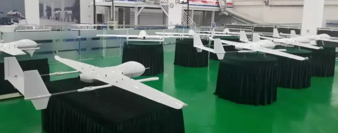 Oil-powered VTOL Compound (military reconnaissance, border patrol) Fixed Wing Drone Platform —SPEED 40P