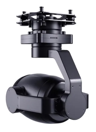 ZR30 4K 8MP Ultra HD 180X Hybrid 30X Optical Gimbal Camera 1/2.7" Sony CMOS HDR Starlight Night Vision 3-Axis Stabilizer UAV UGV USV Pod Payload for Drone Surveillance Inspection