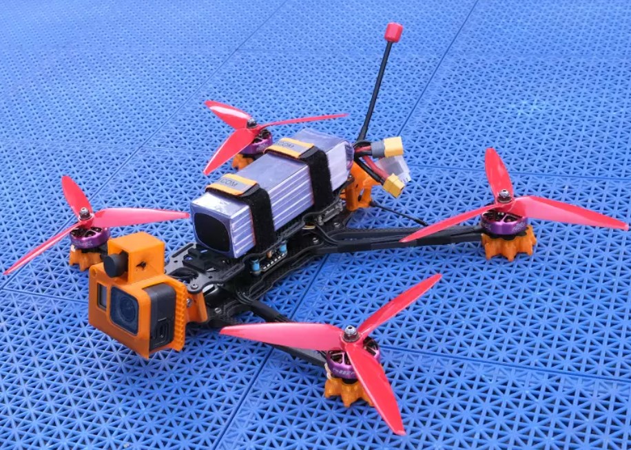 7 Inch FPV DRONE Portable Drone