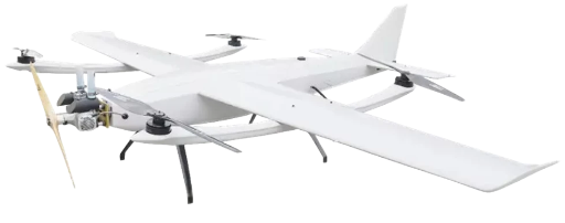 Oil-powered VTOL Compound (military reconnaissance, border patrol) Fixed Wing Drone Platform —SPEED 40P