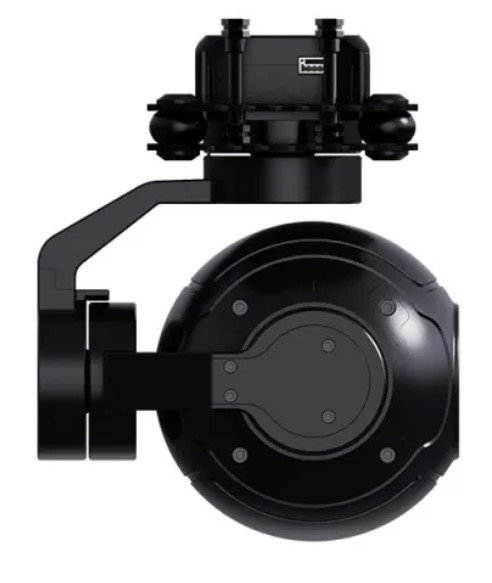 ZR10 2K 4MP QHD 30X Hybrid 10X Optical Zoom Gimbal Camera 1/2.7" CMOS HDR Starlight Night Vision 3-Axis Stabilizer UAV UGV USV Pod Payload for Drone Surveillance Inspection