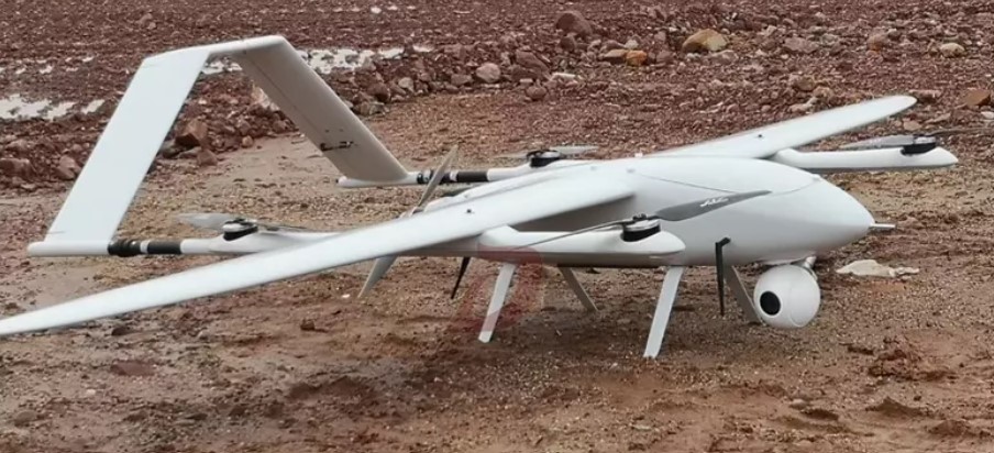 Heavy Payload 10KG VTOL Fixed-Wing UAV Drone